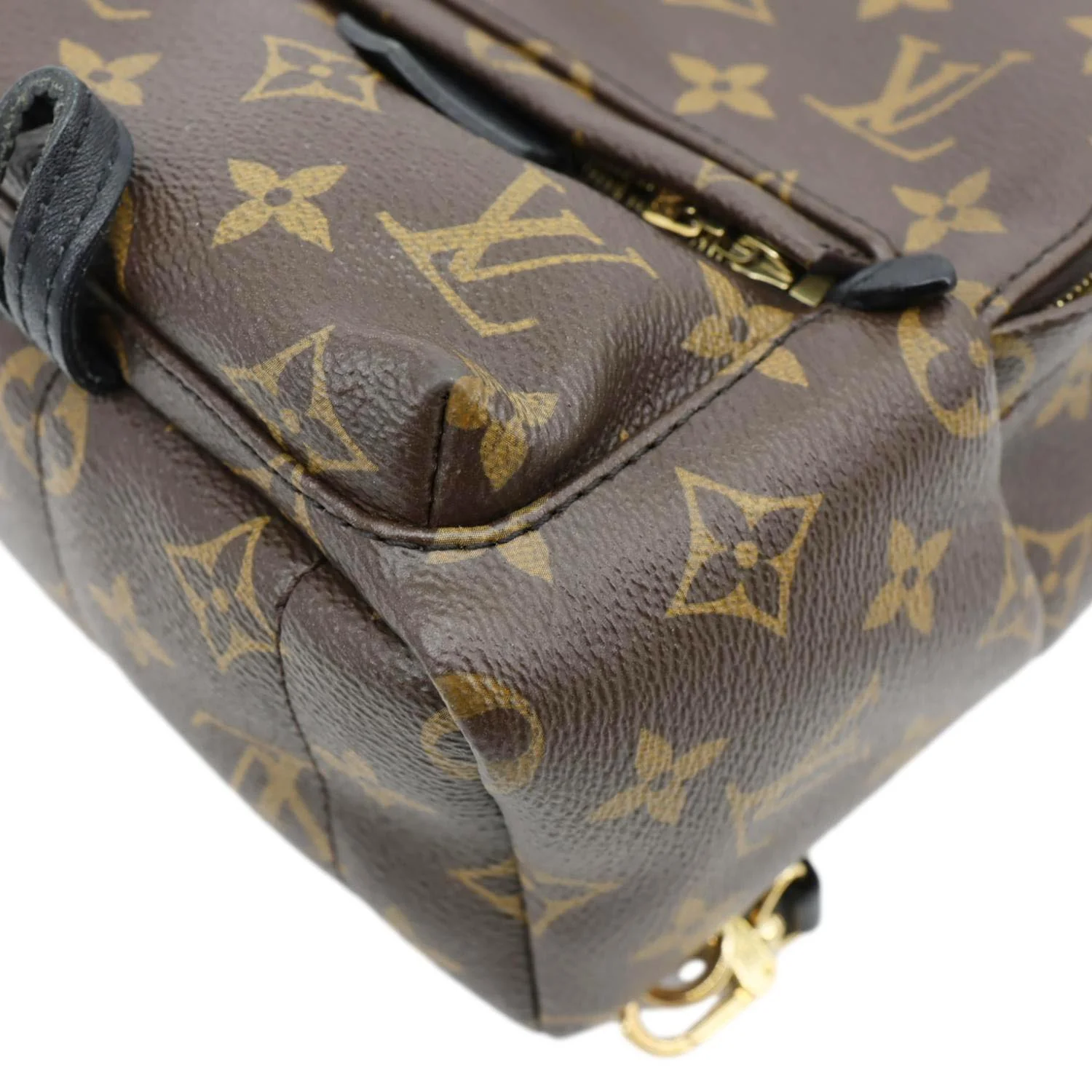 LOUIS VUITTON Palm Spring Mini  Monogram Canvas Backpack Brown - Image 9