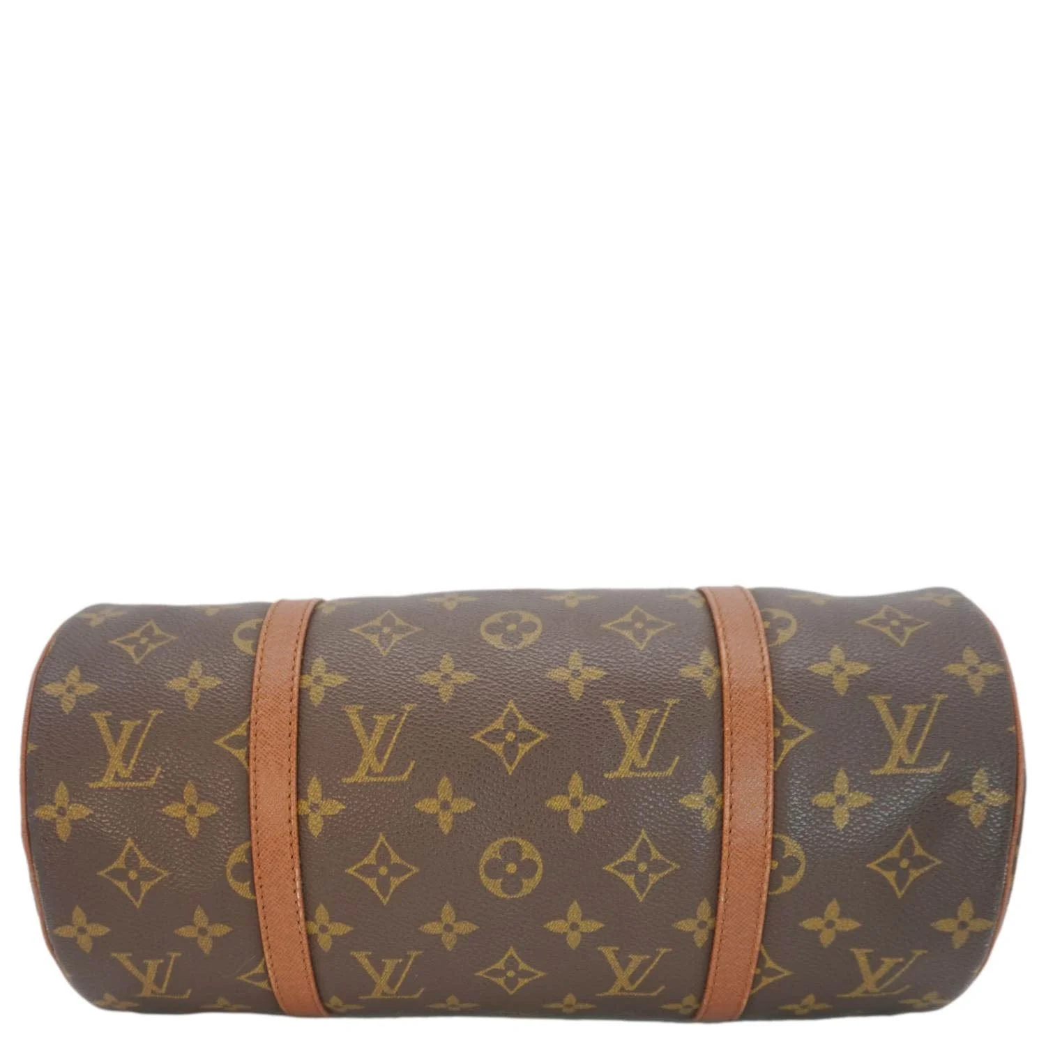 LOUIS VUITTON Papillon 30 Monogram Canvas Satchel Bag Brown - Image 10