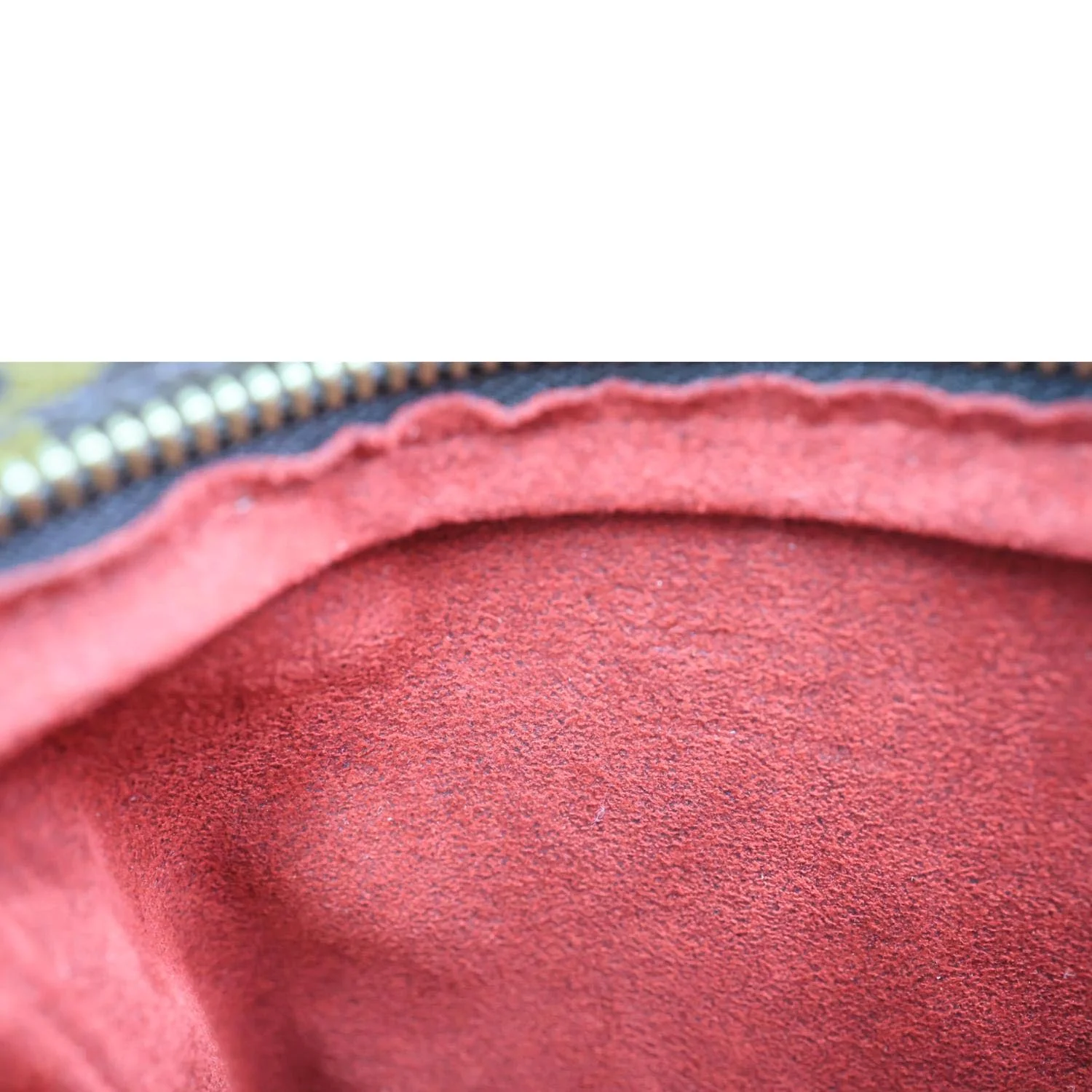 LOUIS VUITTON Partition Monogram Canvas Wristlet Clutch Bag Brown - Image 14