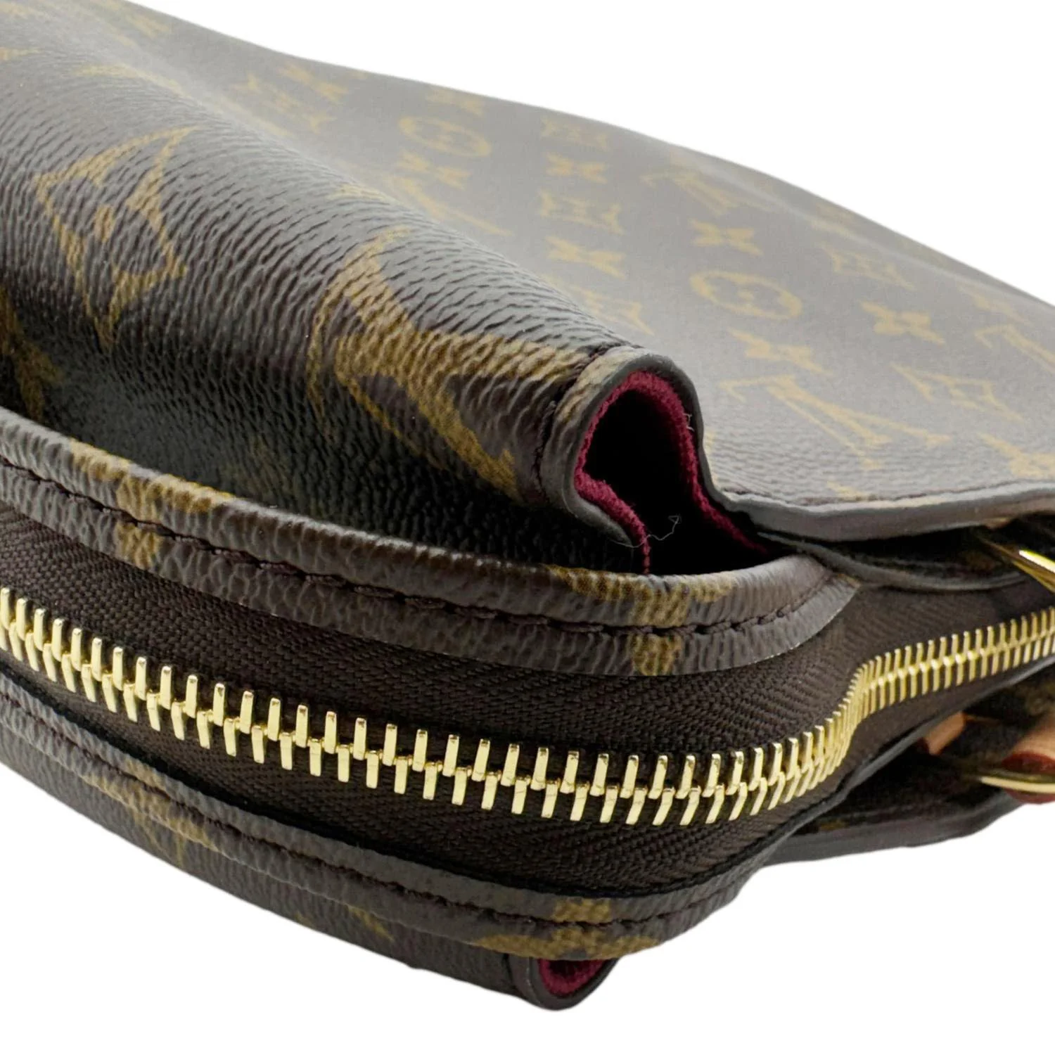 LOUIS VUITTON Petit Palais Monogram Canvas Shoulder Bag Brown - Image 11