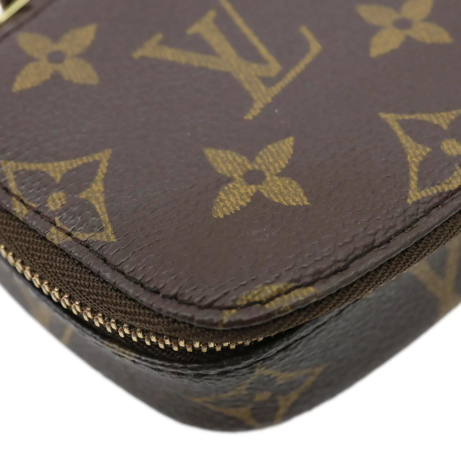 LOUIS VUITTON Monte Carlo Monogram Canvas Jewelry Case Brown - Image 10