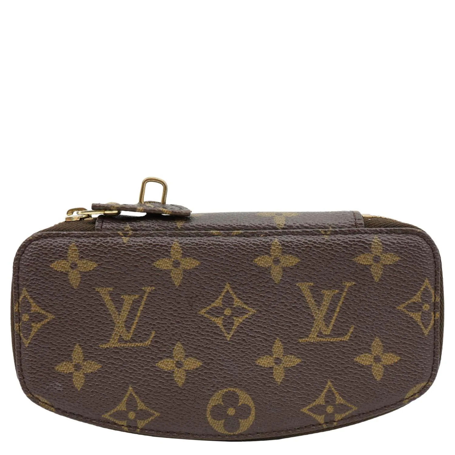 LOUIS VUITTON Monte Carlo Monogram Canvas Jewelry Case Brown - Image 4