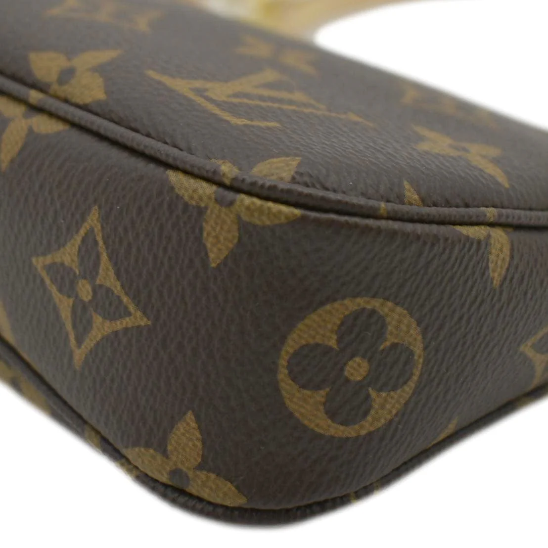 LOUIS VUITTON Pochette Monogram Canvas Accessoires Pouch Brown - Image 8