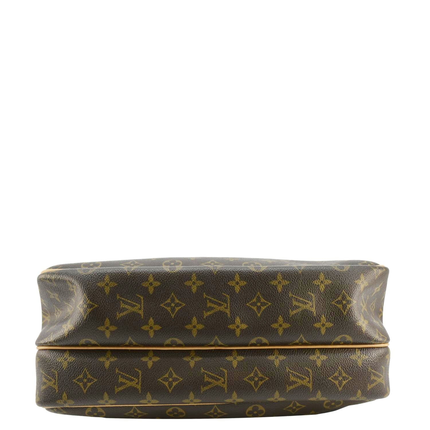 LOUIS VUITTON Reporter Monogram Canvas Shoulder Bag Brown - Image 9