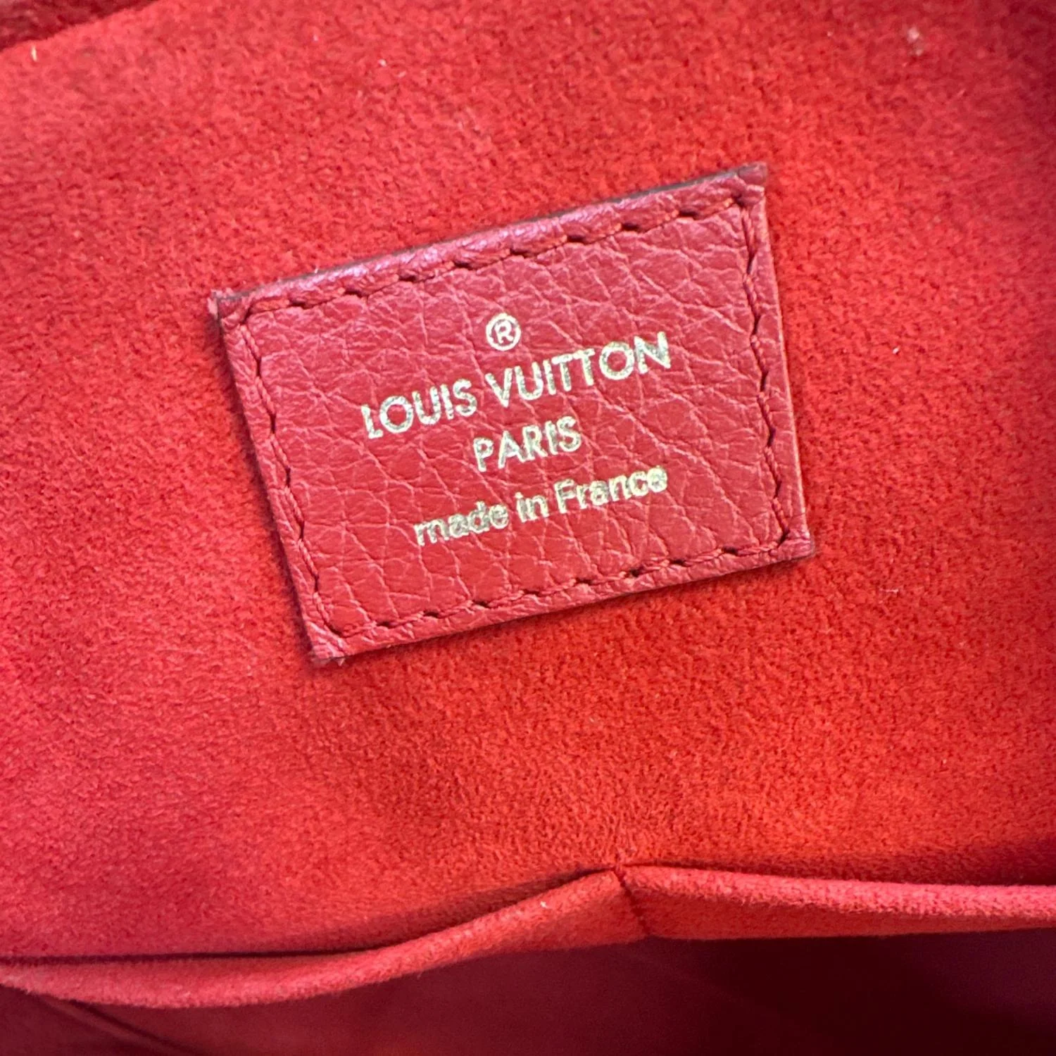 LOUIS VUITTON Retiro NM Monogram Canvas 2Way Shoulder Bag Red - Image 12