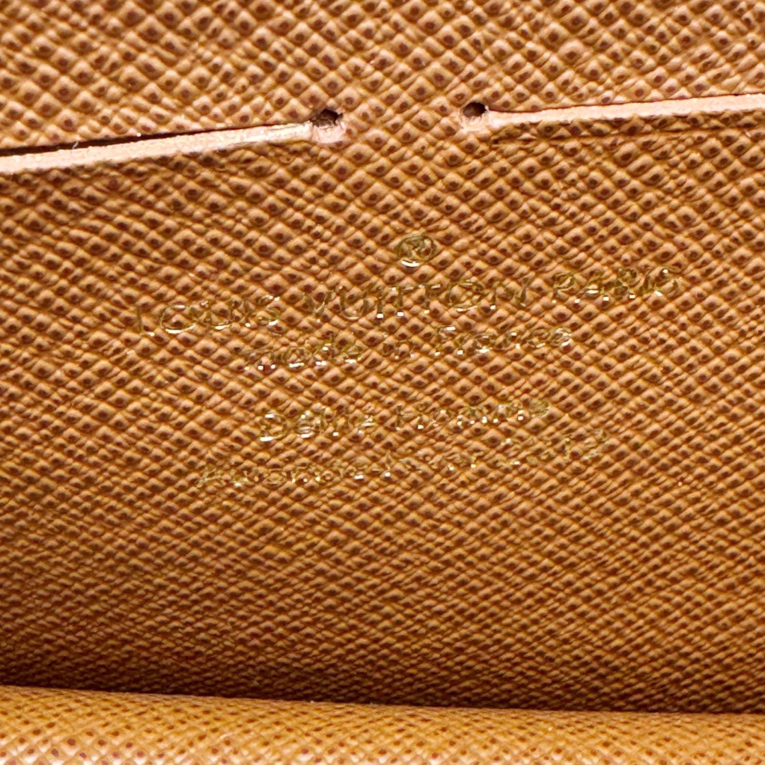LOUIS VUITTON S Lock Monogram Canvas Belt Pouch Brown - Image 13