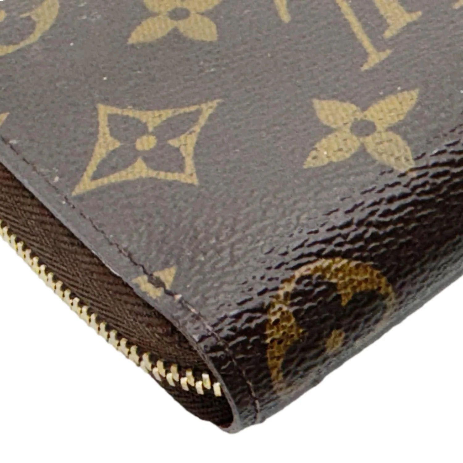 LOUIS VUITTON Monogram Canvas Zippy Coin Purse Brown - Image 6