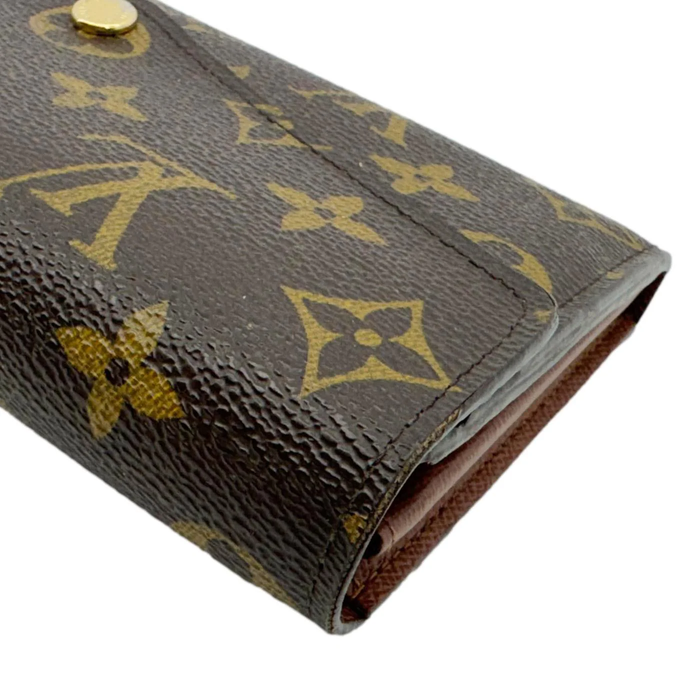 LOUIS VUITTON Sarah Monogram Canvas Wallet Brown - Image 7