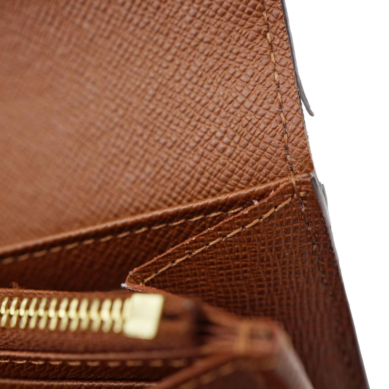 LOUIS VUITTON Sarah Monogram Canvas Wallet Brown - Image 12