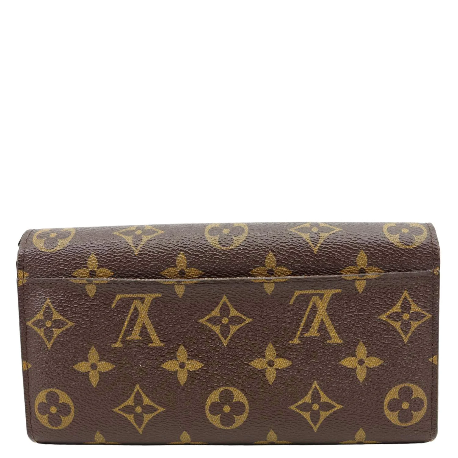 LOUIS VUITTON Sarah Monogram Canvas Wallet Brown - Image 3
