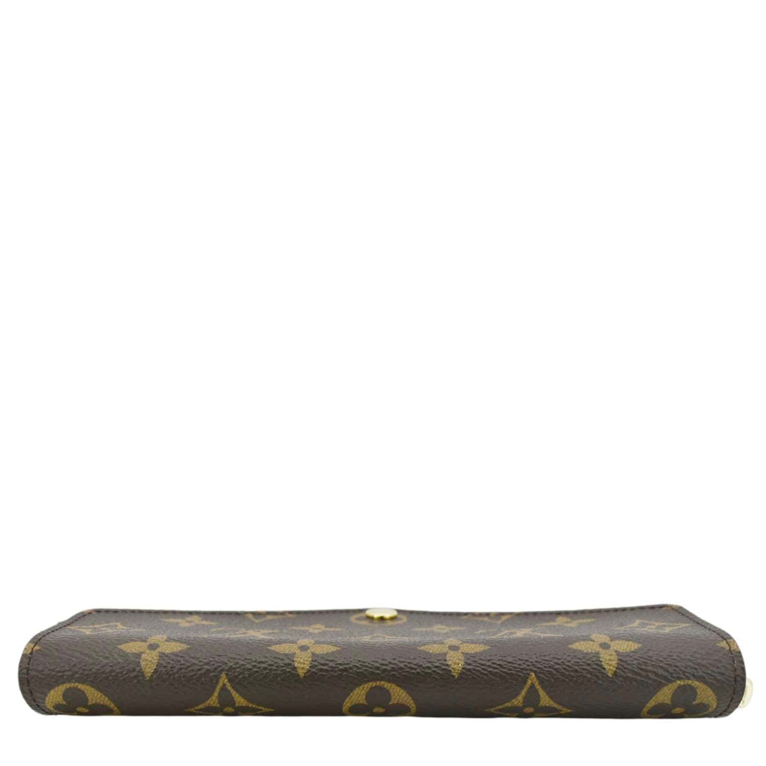 LOUIS VUITTON Sarah Monogram Canvas Wallet Brown - Image 3