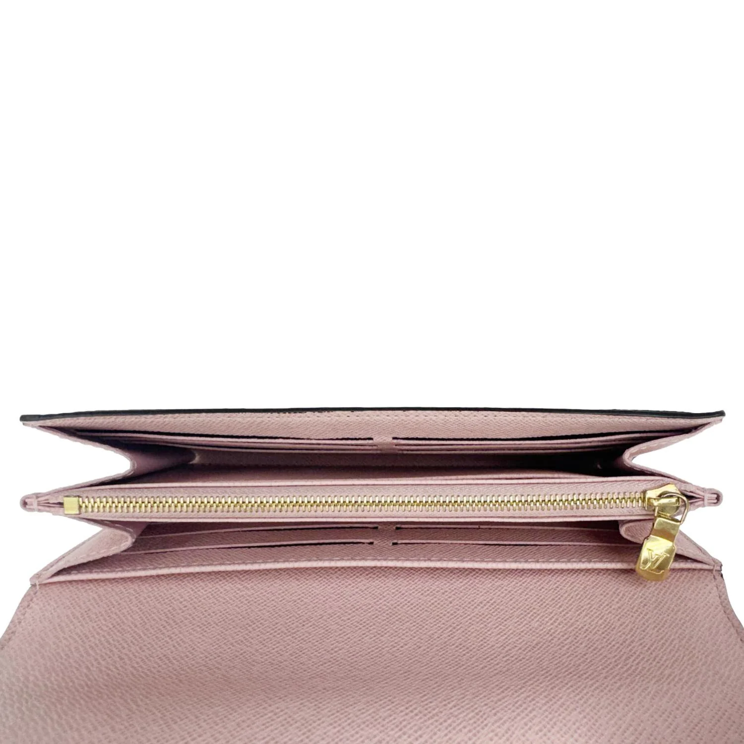 LOUIS VUITTON Sarah Monogram Canvas Wallet Rose Ballerine - Image 11