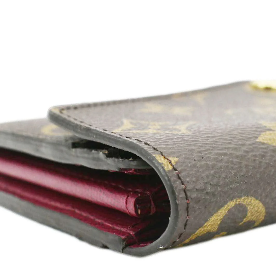LOUIS VUITTON Sarah Monogram Canvas Wallet Brown - Image 4