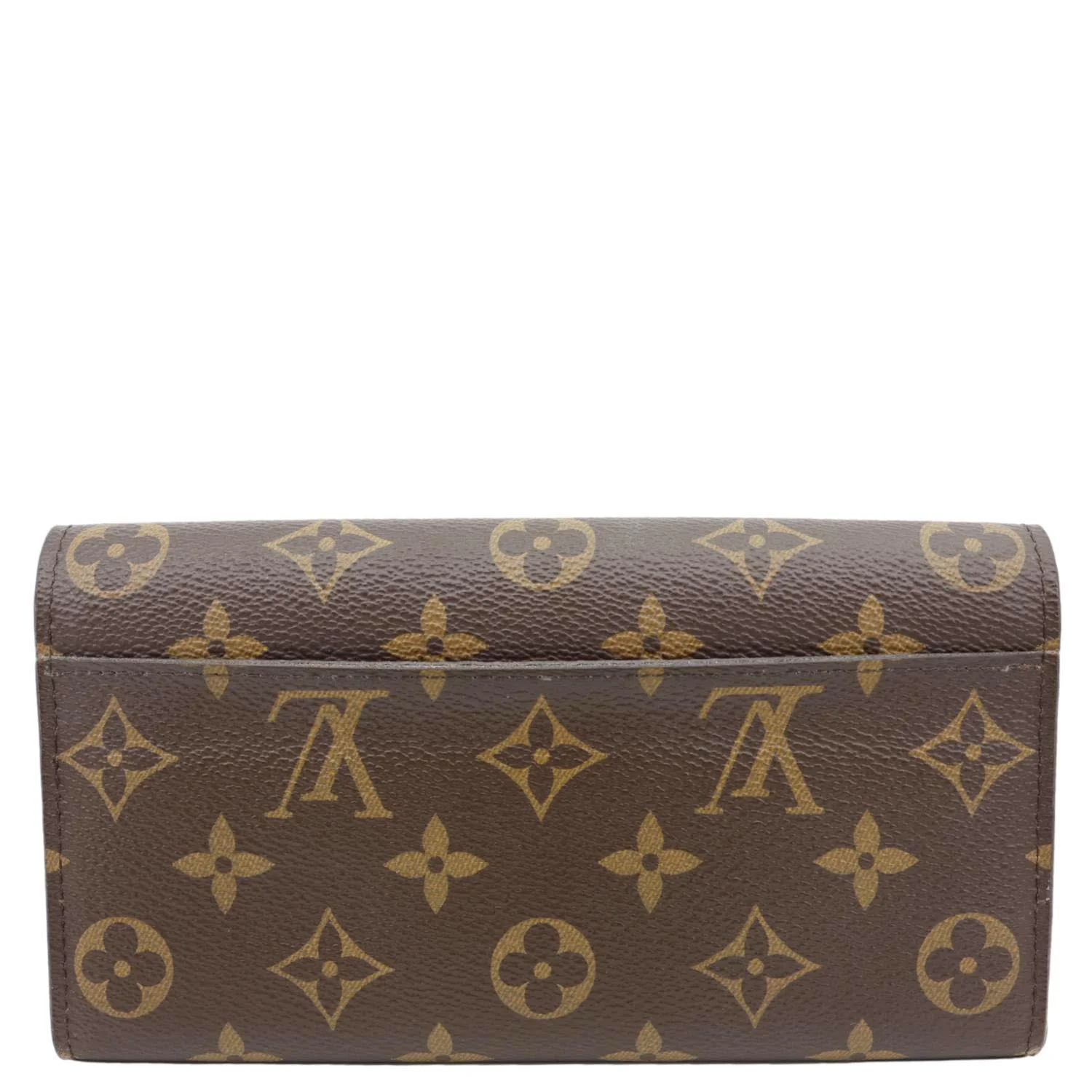 LOUIS VUITTON Sarah Monogram Canvas Wallet Red - Image 3