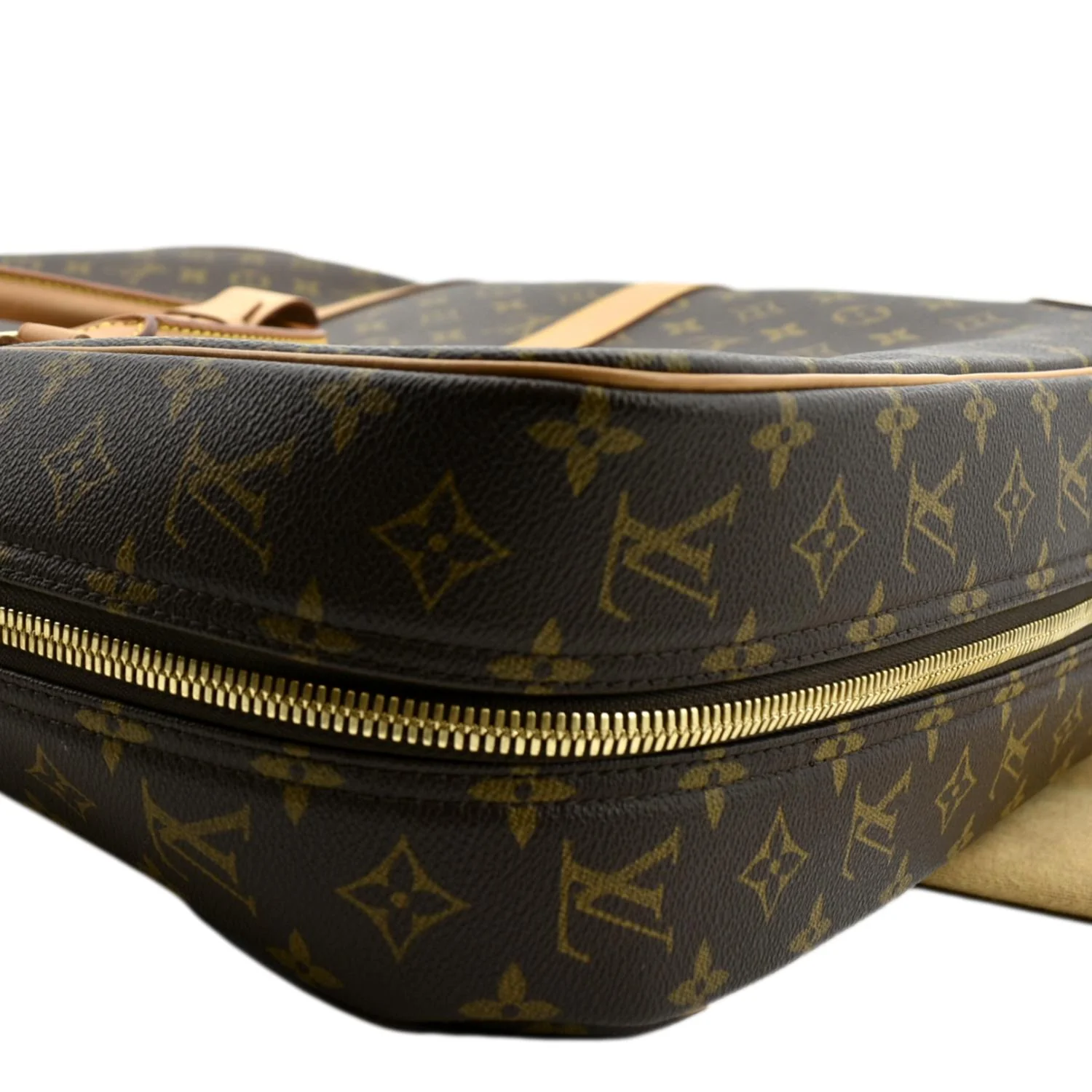 LOUIS VUITTON Sirius 45 Monogram Canvas Suitcase Travel Bag Brown - Image 4