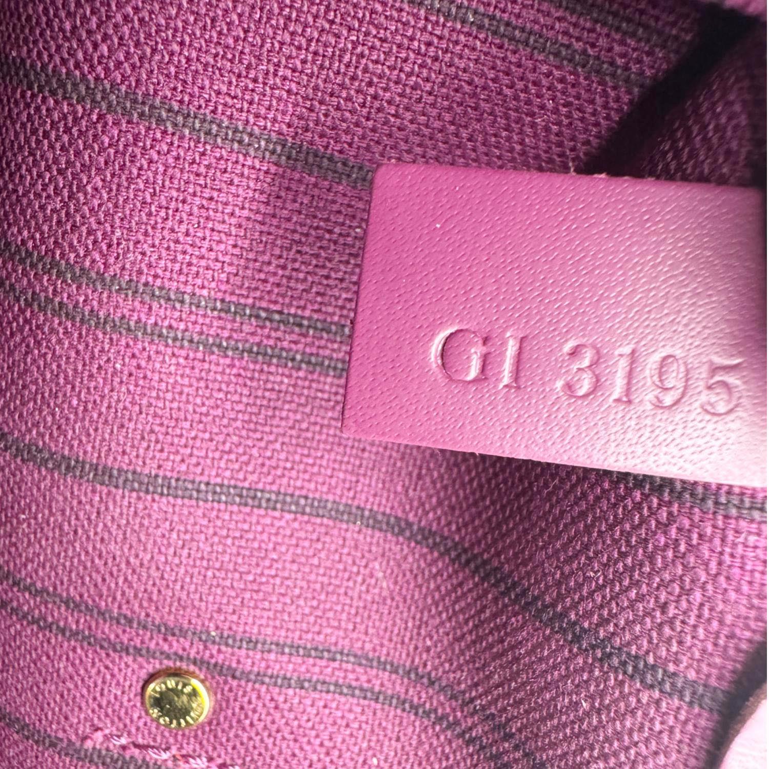 LOUIS VUITTON Neverfull MM Totem Monogram Canvas Shoulder Bag Magenta - Image 17