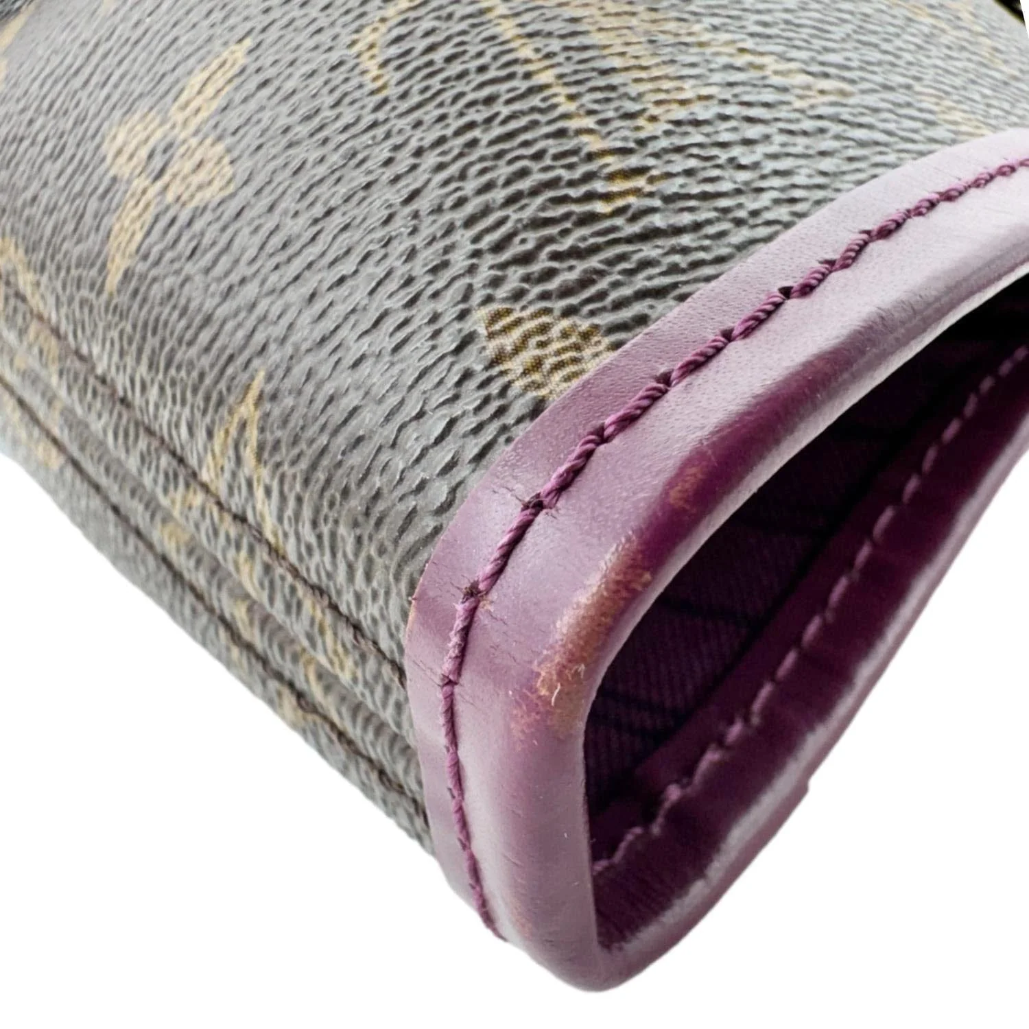 LOUIS VUITTON Neverfull MM Totem Monogram Canvas Shoulder Bag Magenta - Image 6