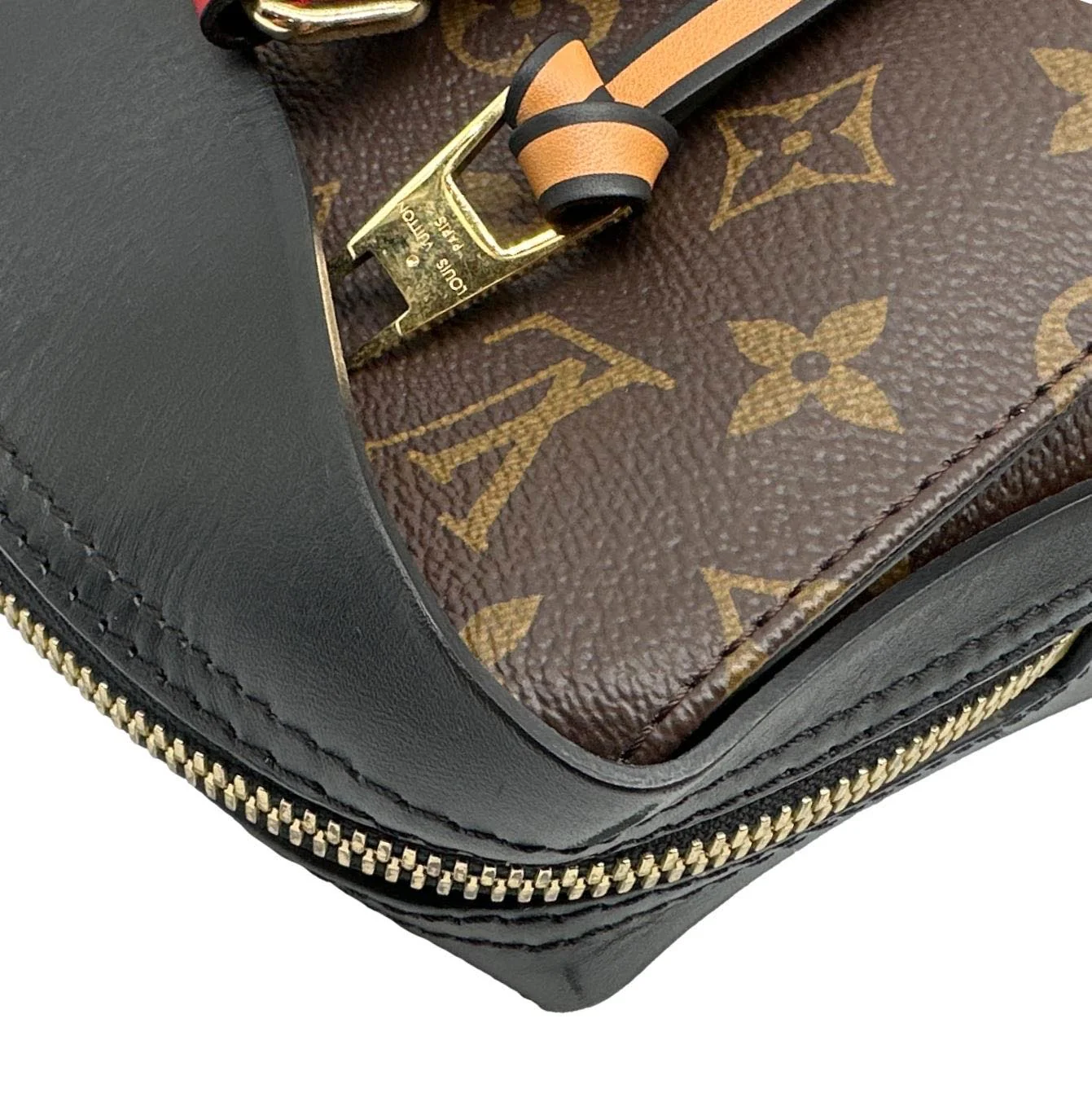 LOUIS VUITTON Tuileries Monogram Canvas Tote Shoulder Bag Brown - Image 5