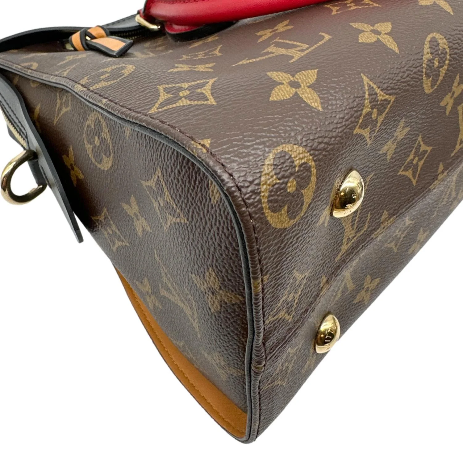 LOUIS VUITTON Tuileries Monogram Canvas Tote Shoulder Bag Brown - Image 8