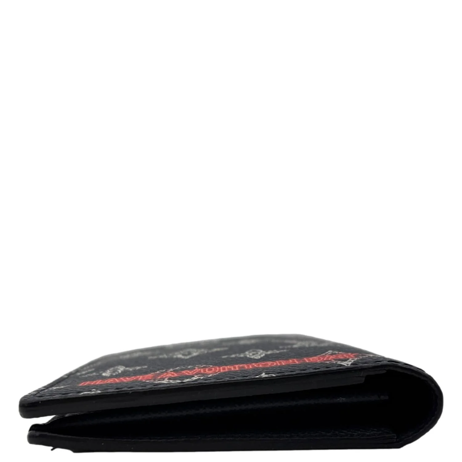 LOUIS VUITTON Brazza Upside Down Monogram Ink Canvas Long Wallet Pink - Image 5