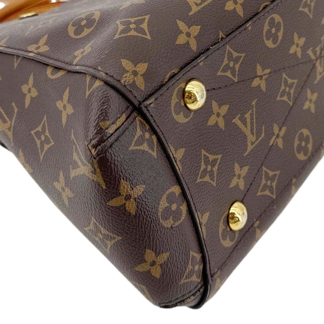 LOUIS VUITTON Montaigne BB Monogram Canvas Shoulder Bag Brown - Image 10