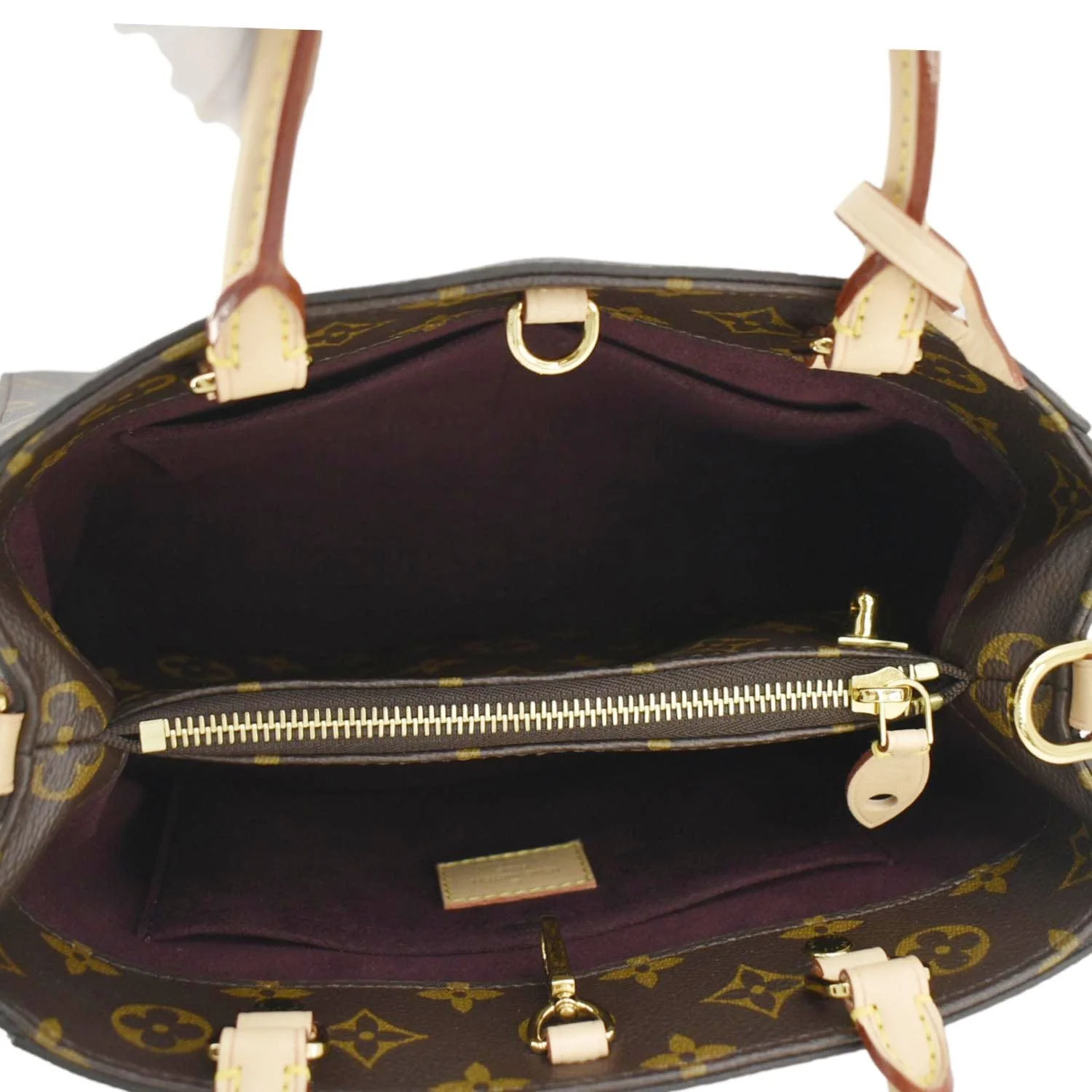 LOUIS VUITTON Montaigne BB Monogram Canvas Shoulder Bag Brown - Image 11