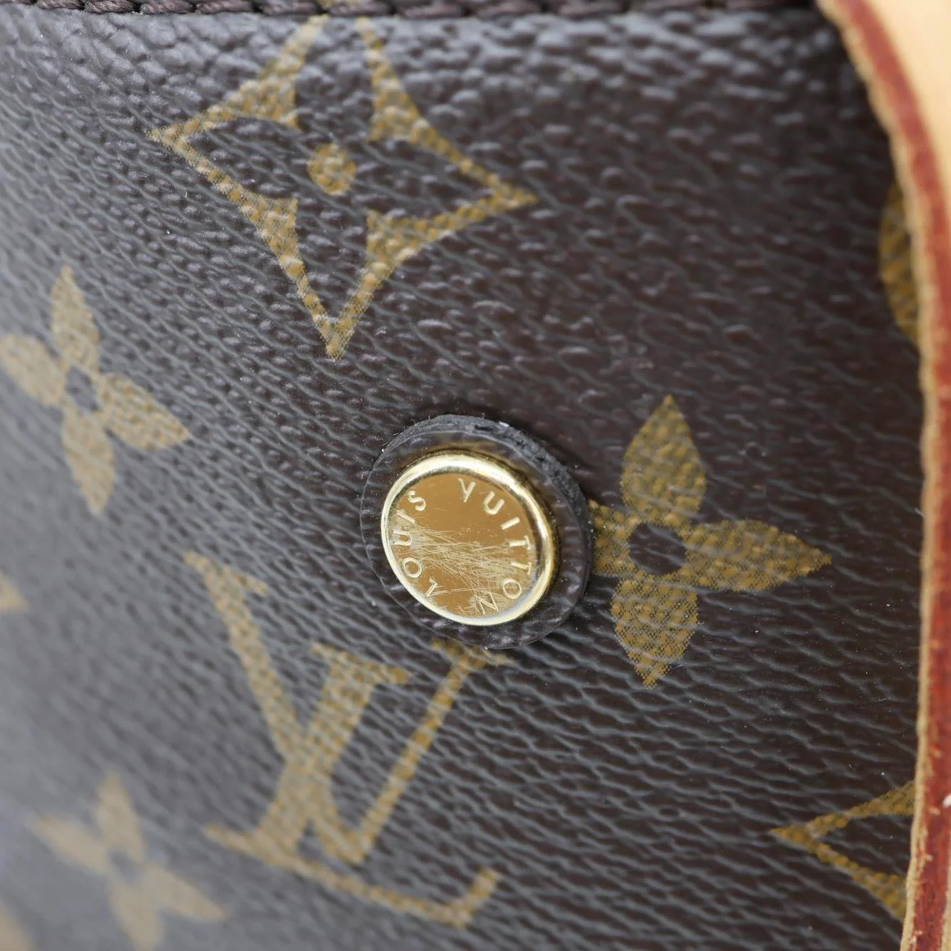 LOUIS VUITTON Montaigne MM Monogram Canvas Shoulder Bag Brown - Image 14