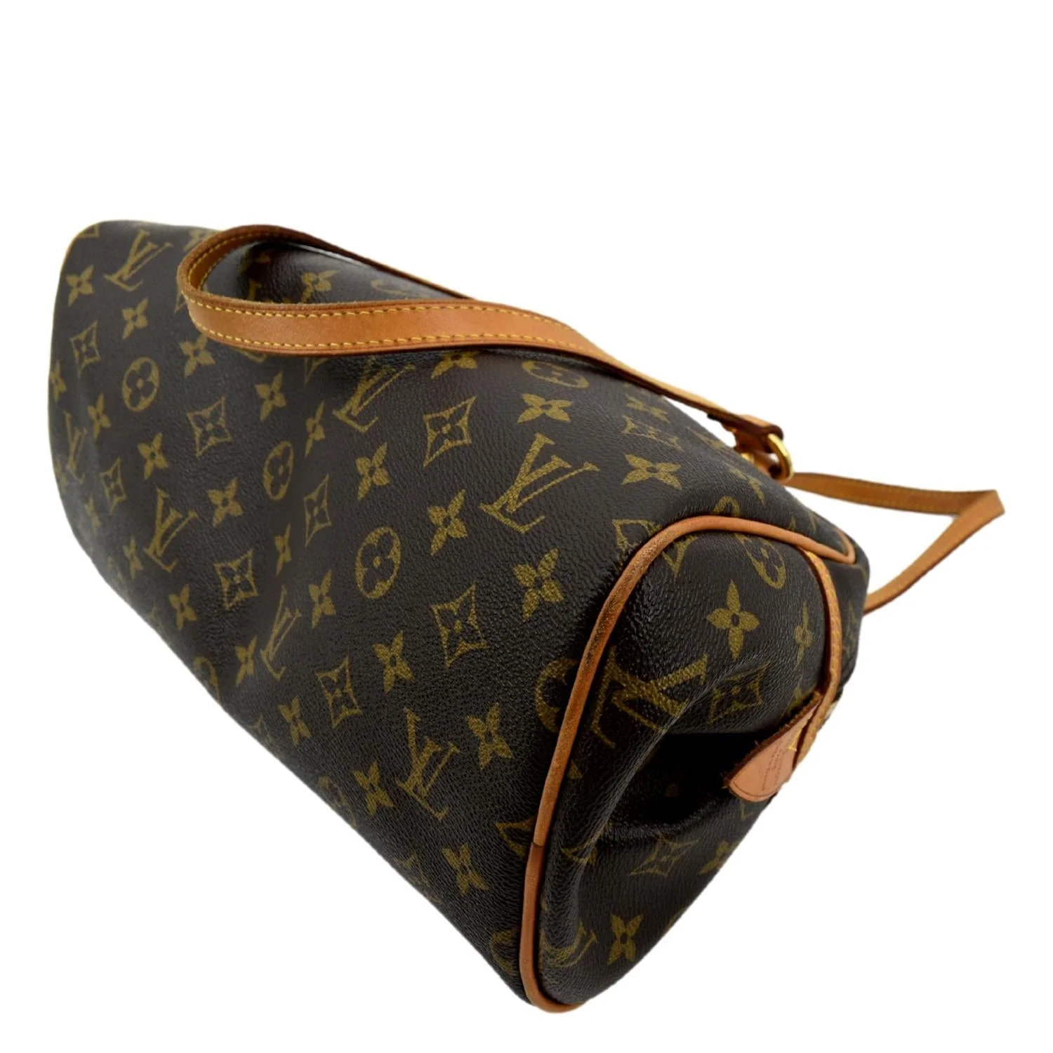 LOUIS VUITTON Montorgueil PM Monogram Canvas Shoulder Bag Brown - Image 8