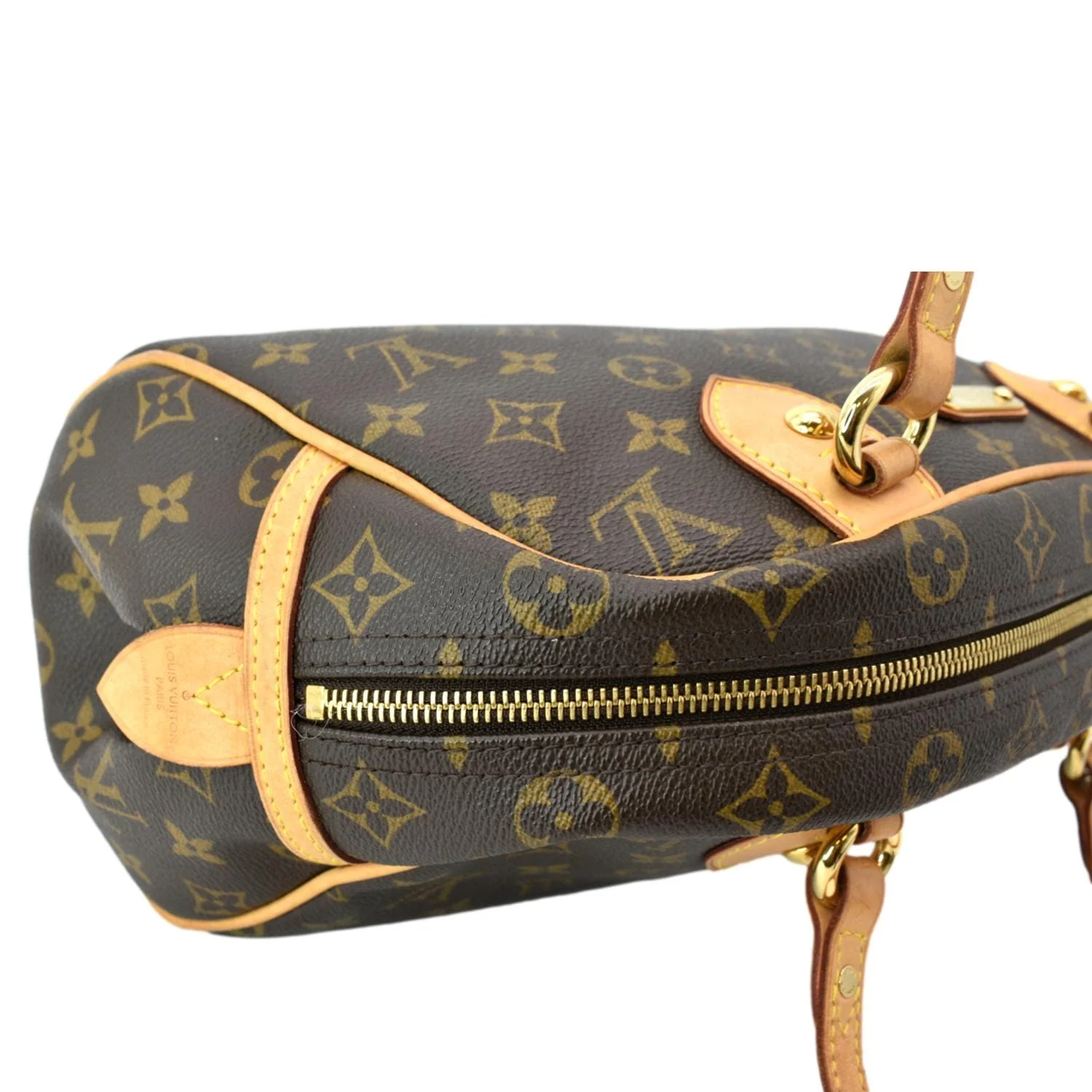 LOUIS VUITTON Montorgueil PM Monogram Canvas Shoulder Bag Brown - Image 5