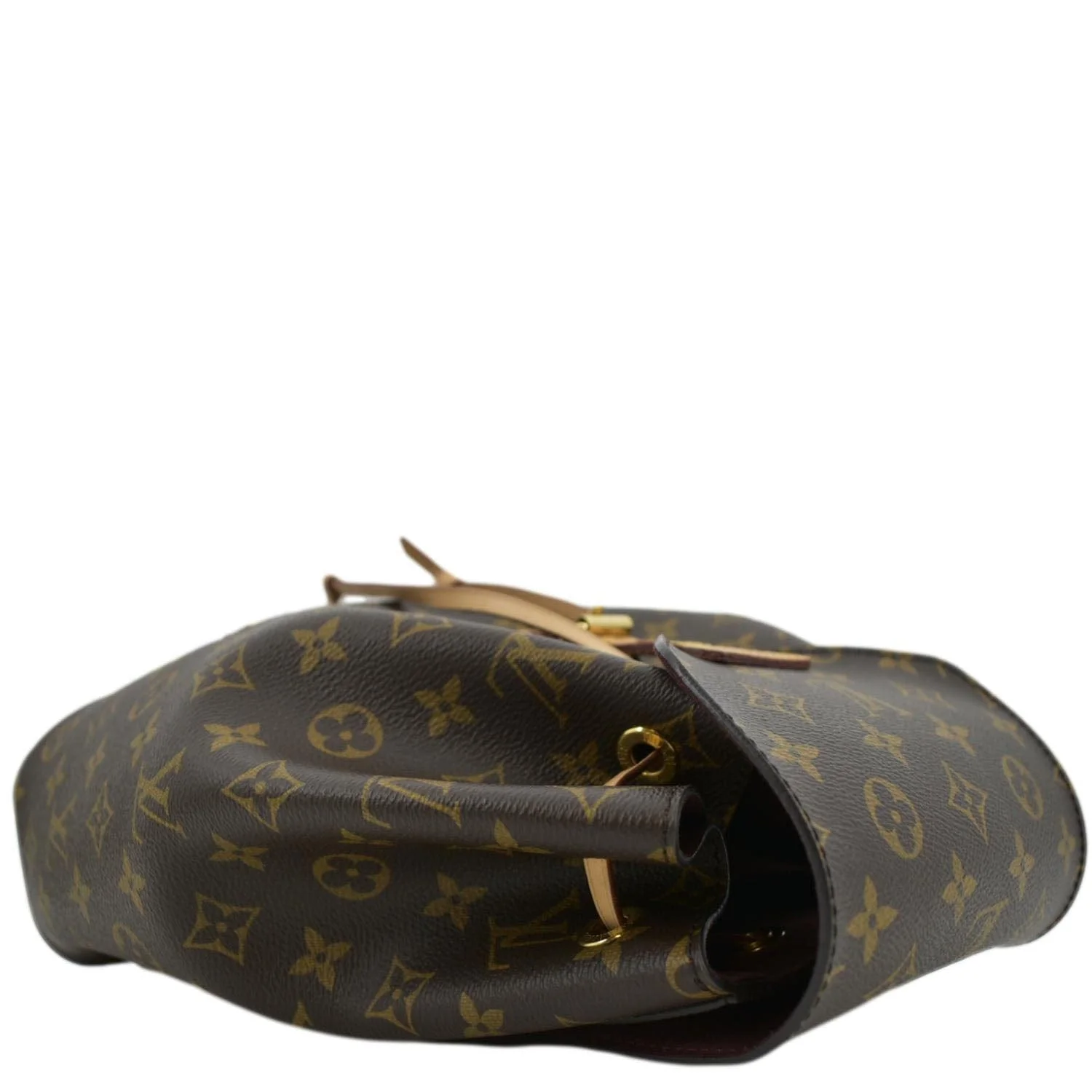 LOUIS VUITTON Montsouris PM Monogram Canvas Backpack Brown - Image 6