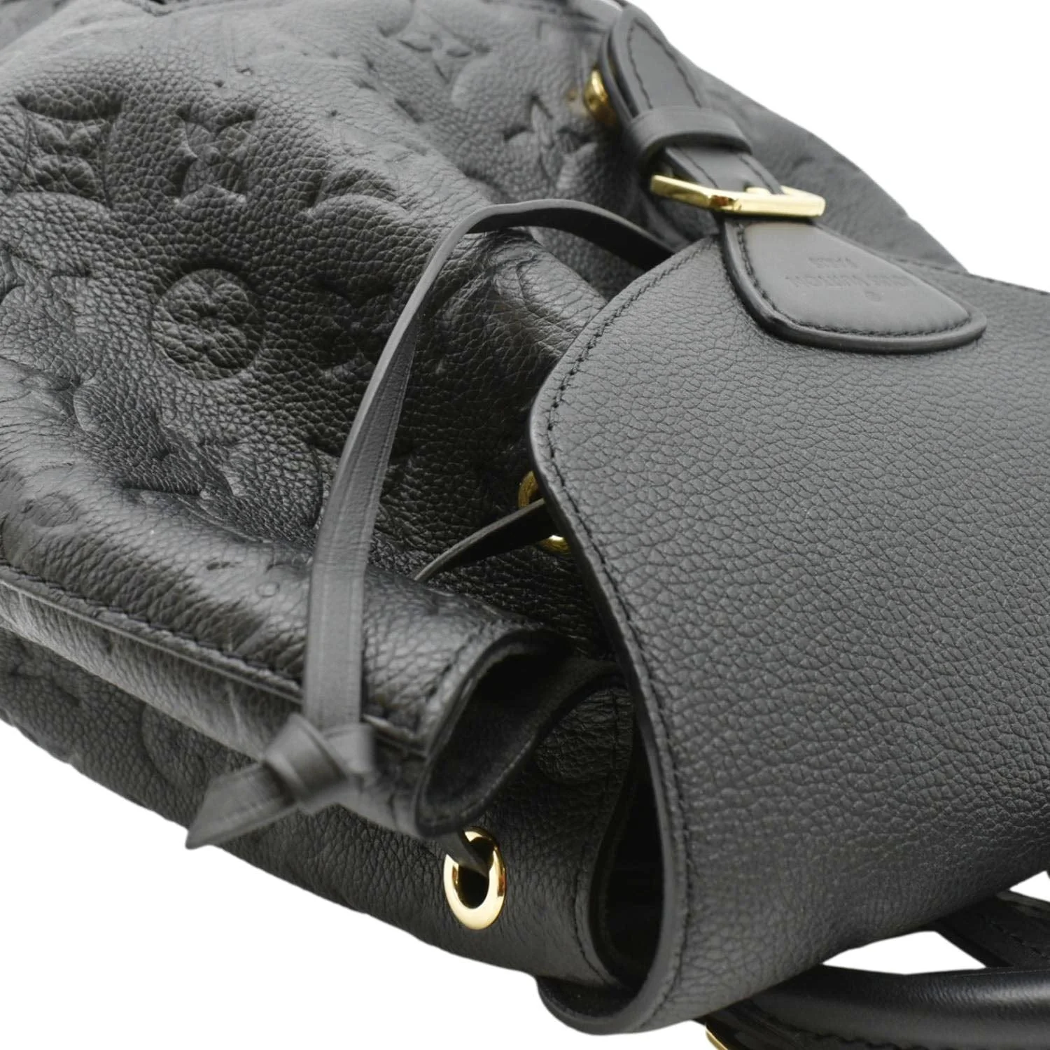 LOUIS VUITTON Montsouris PM Monogram Empreinte Backpack Black - Image 7