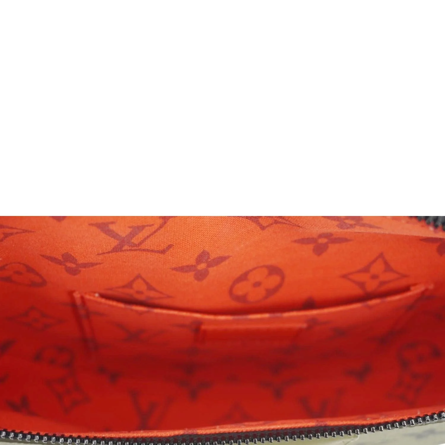 LOUIS VUITTON Moon Monogram Coated Canvas Crossbody Bag Green Khaki - Image 11