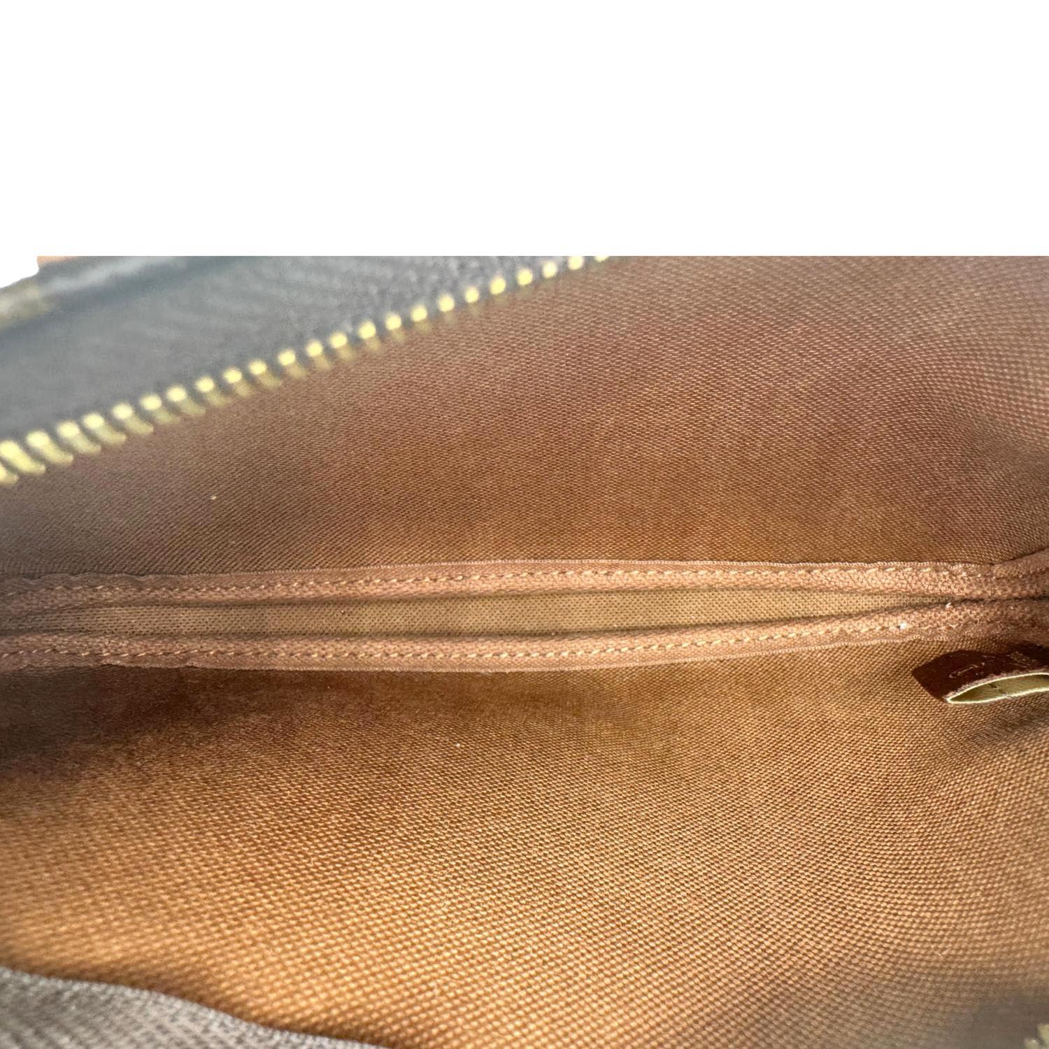 LOUIS VUITTON Multi Pochette Accessoires Monogram Canvas Crossbody Bag Brown - Image 16