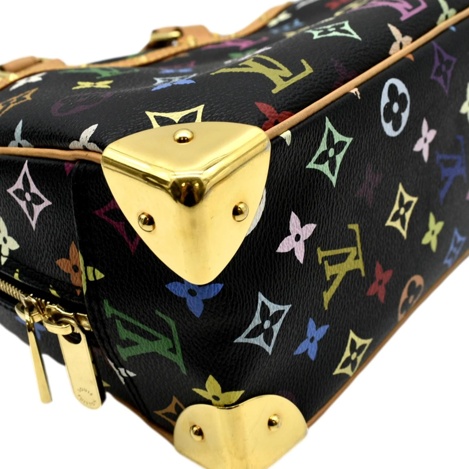 LOUIS VUITTON Trouville Monogram Canvas Satchel Bag Multicolor - Image 7