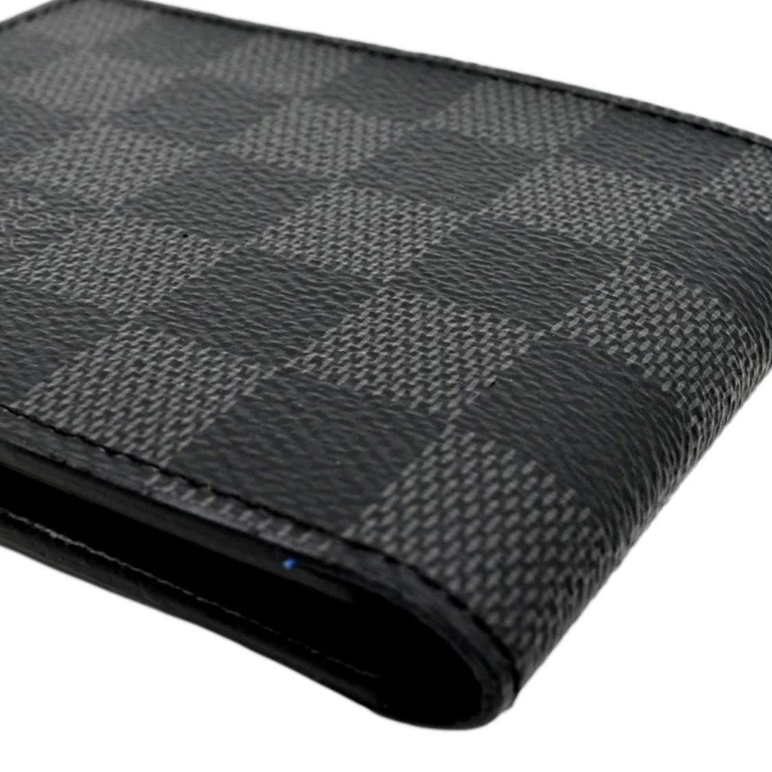 LOUIS VUITTON Damier Graphite Canvas Multiple Wallet Black - Image 3