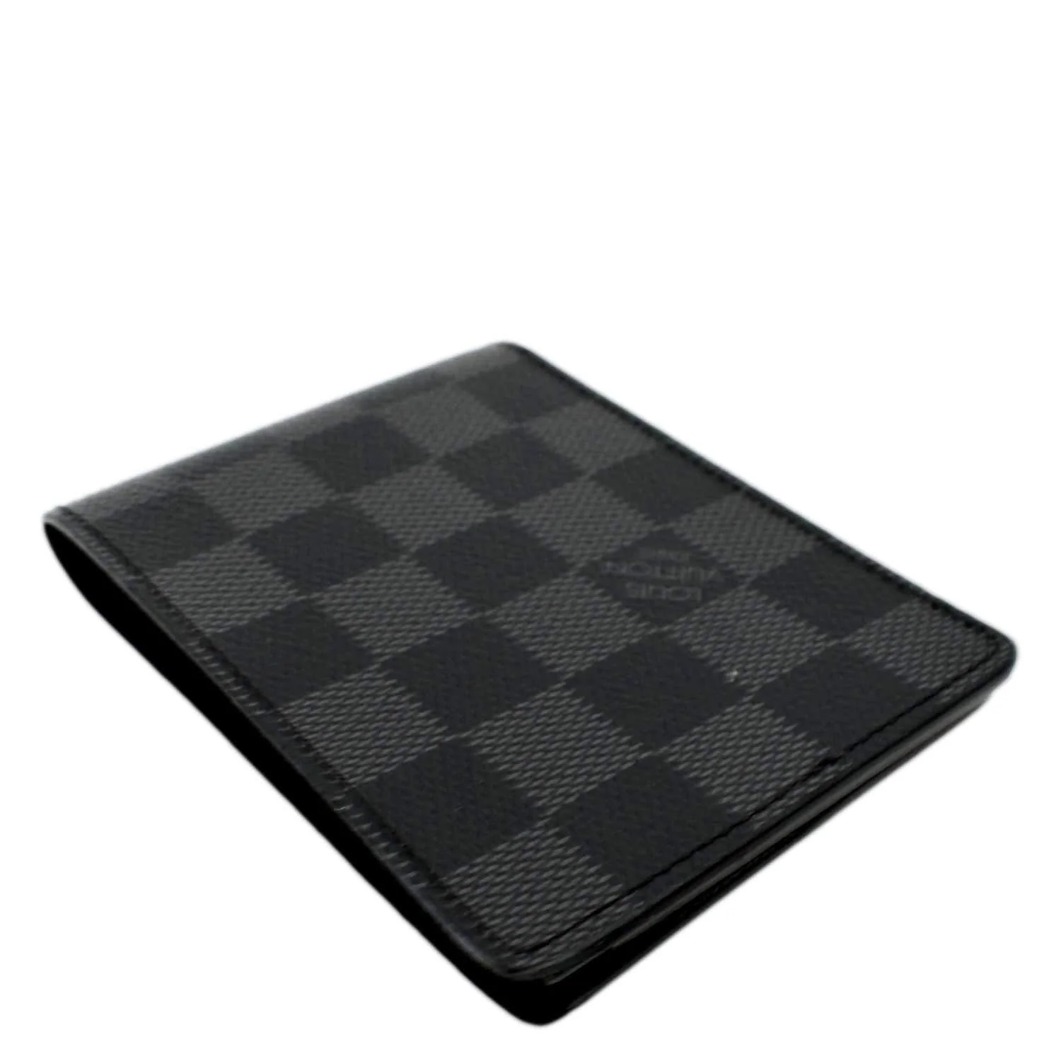 LOUIS VUITTON Damier Graphite Canvas Multiple Wallet Black - Image 5