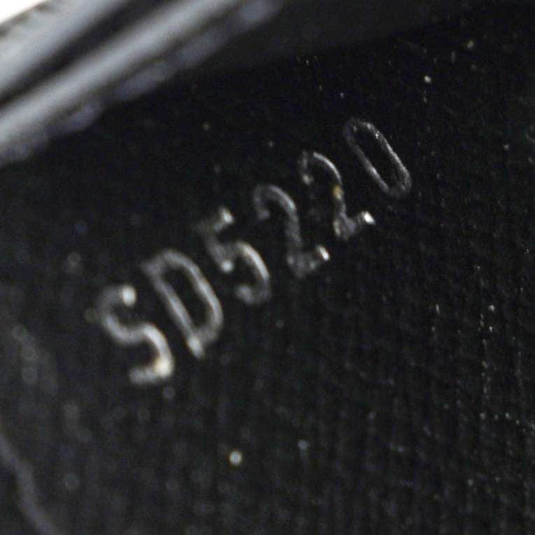 LOUIS VUITTON Monogram Eclipse Canvas Multiple Mens Wallet Black/Grey - Image 13
