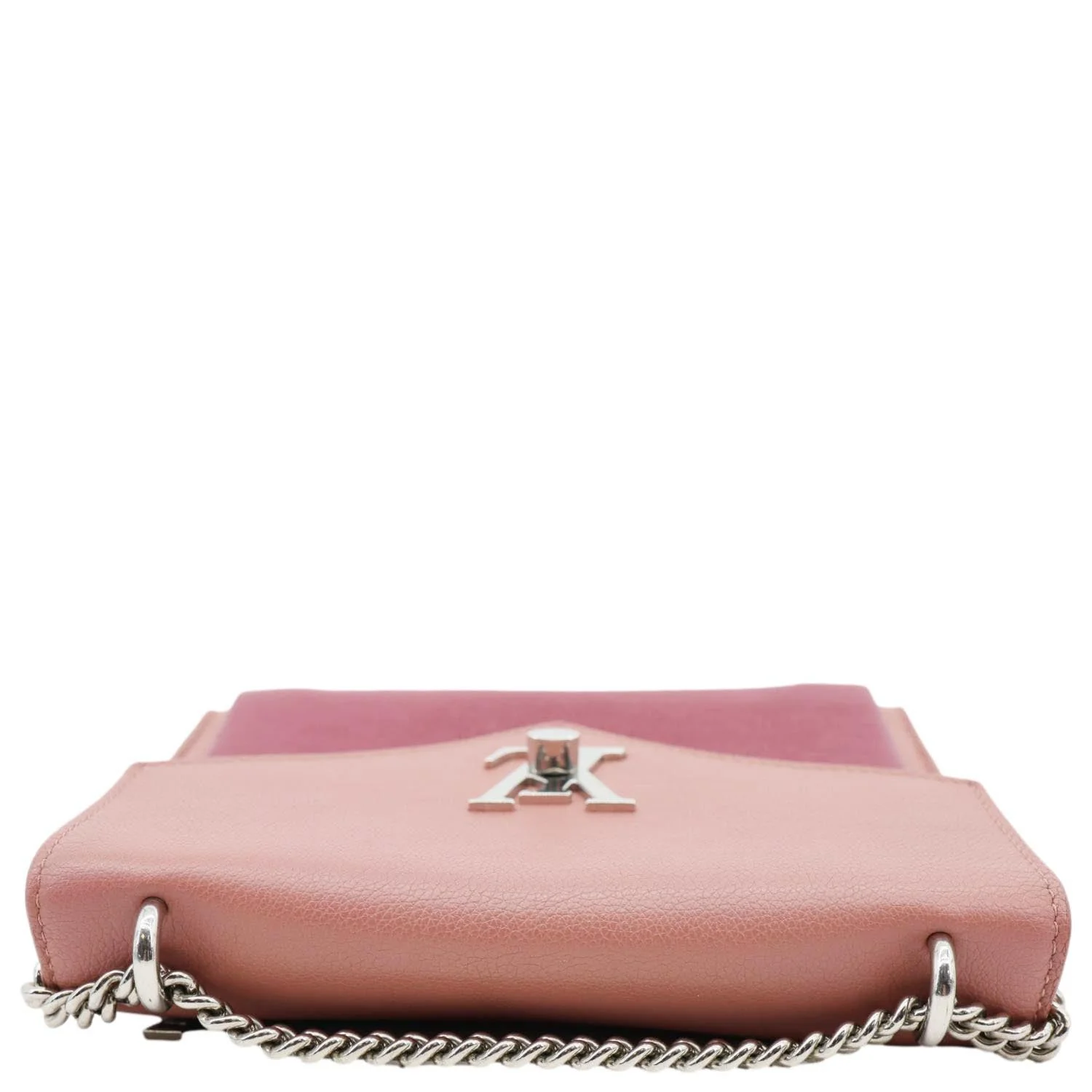 LOUIS VUITTON Mylockme Leather Chain Crossbody Bag Pink - Image 5