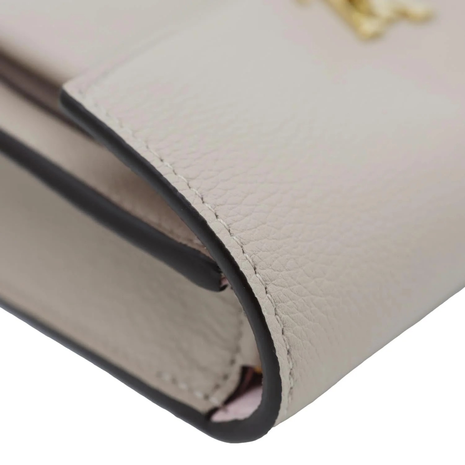 LOUIS VUITTON Mylockme Leather Chain Crossbody Bag Beige - Image 5