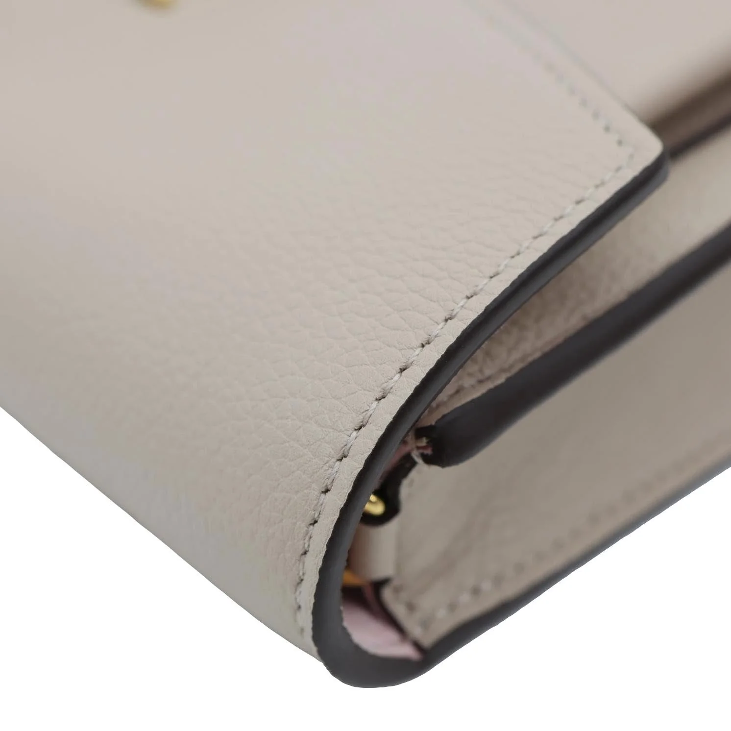 LOUIS VUITTON Mylockme Leather Chain Crossbody Bag Beige - Image 7