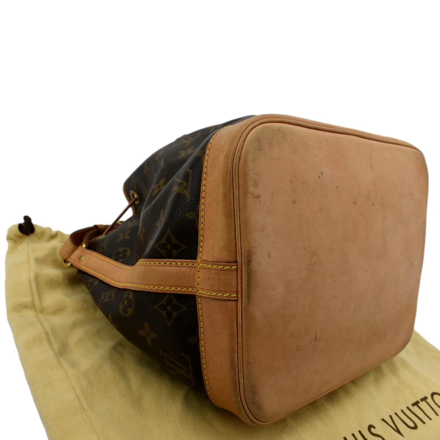 LOUIS VUITTON Neonoe MM Monogram Canvas Shoulder Bag Brown - Image 10