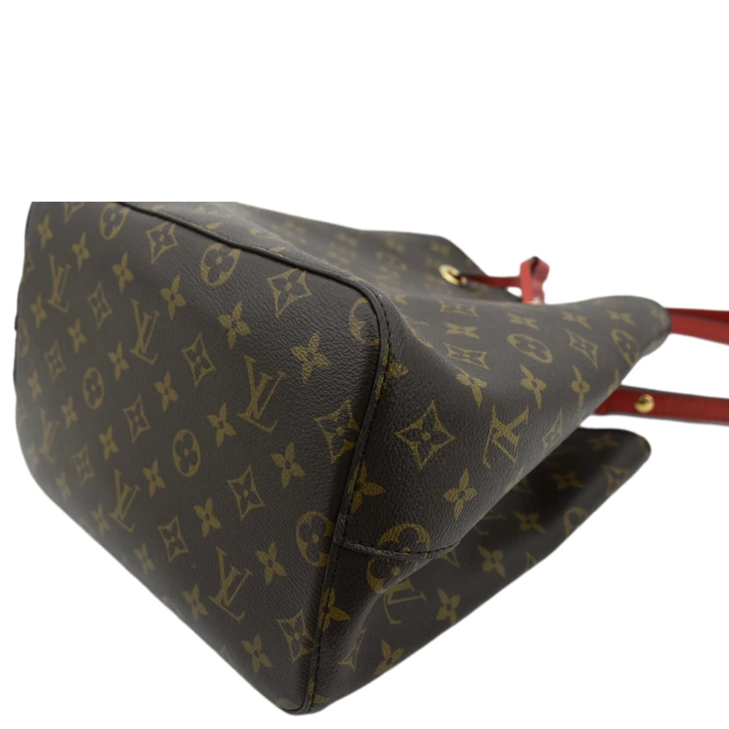 LOUIS VUITTON Neonoe Monogram Canvas Shoulder Bag Brown - Image 8
