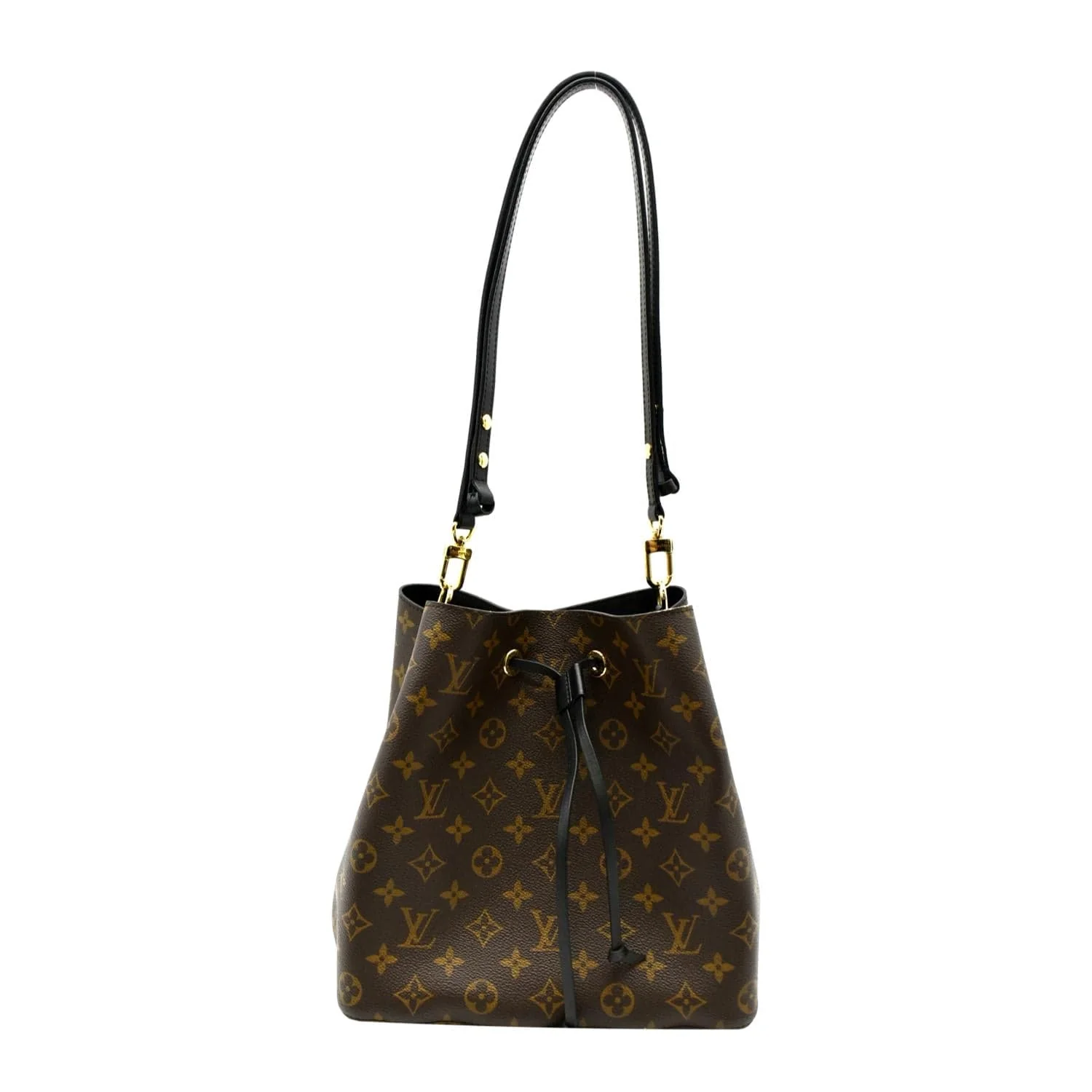 LOUIS VUITTON Neonoe Monogram Canvas Shoulder Bag Brown - Image 3
