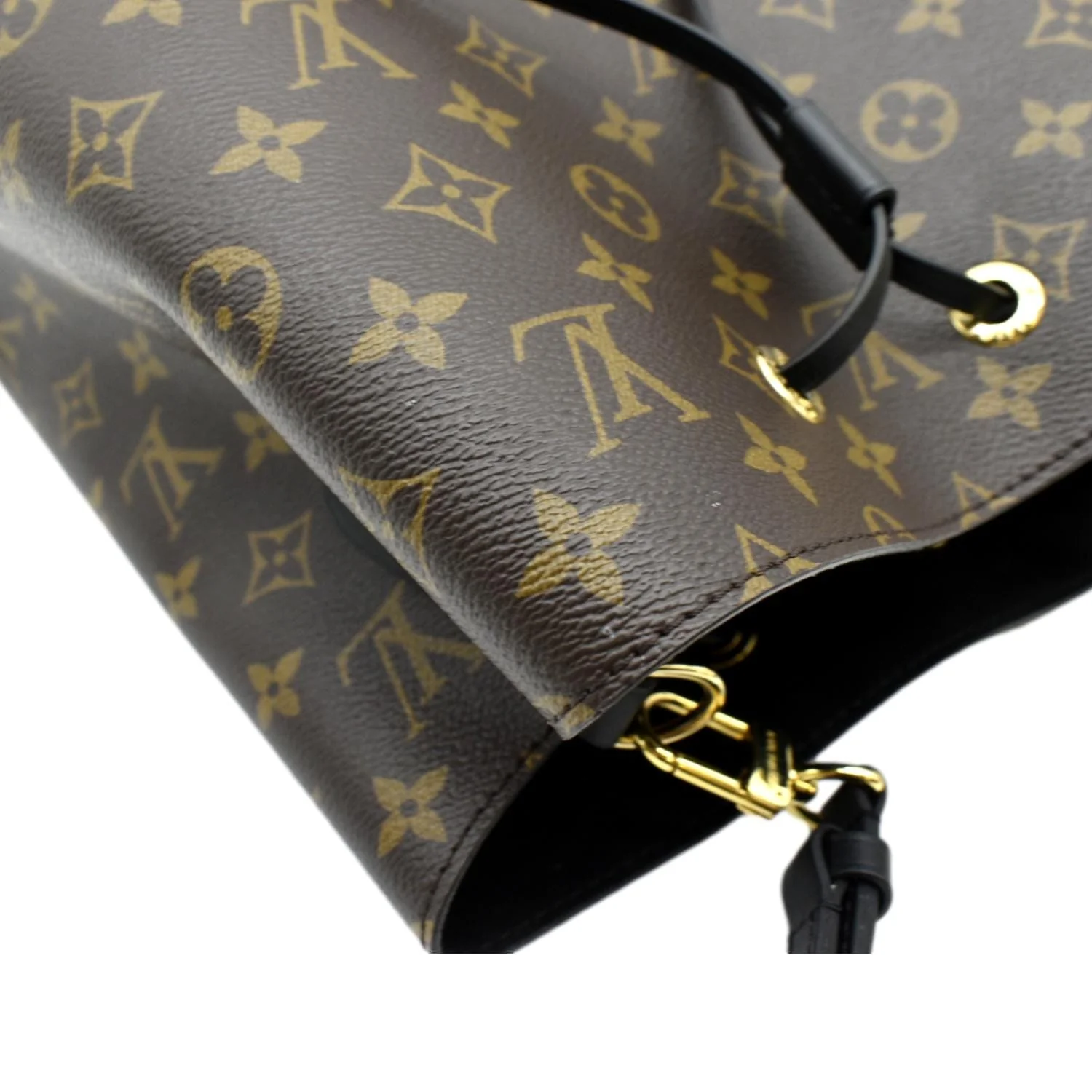LOUIS VUITTON Neonoe Monogram Canvas Shoulder Bag Brown - Image 6
