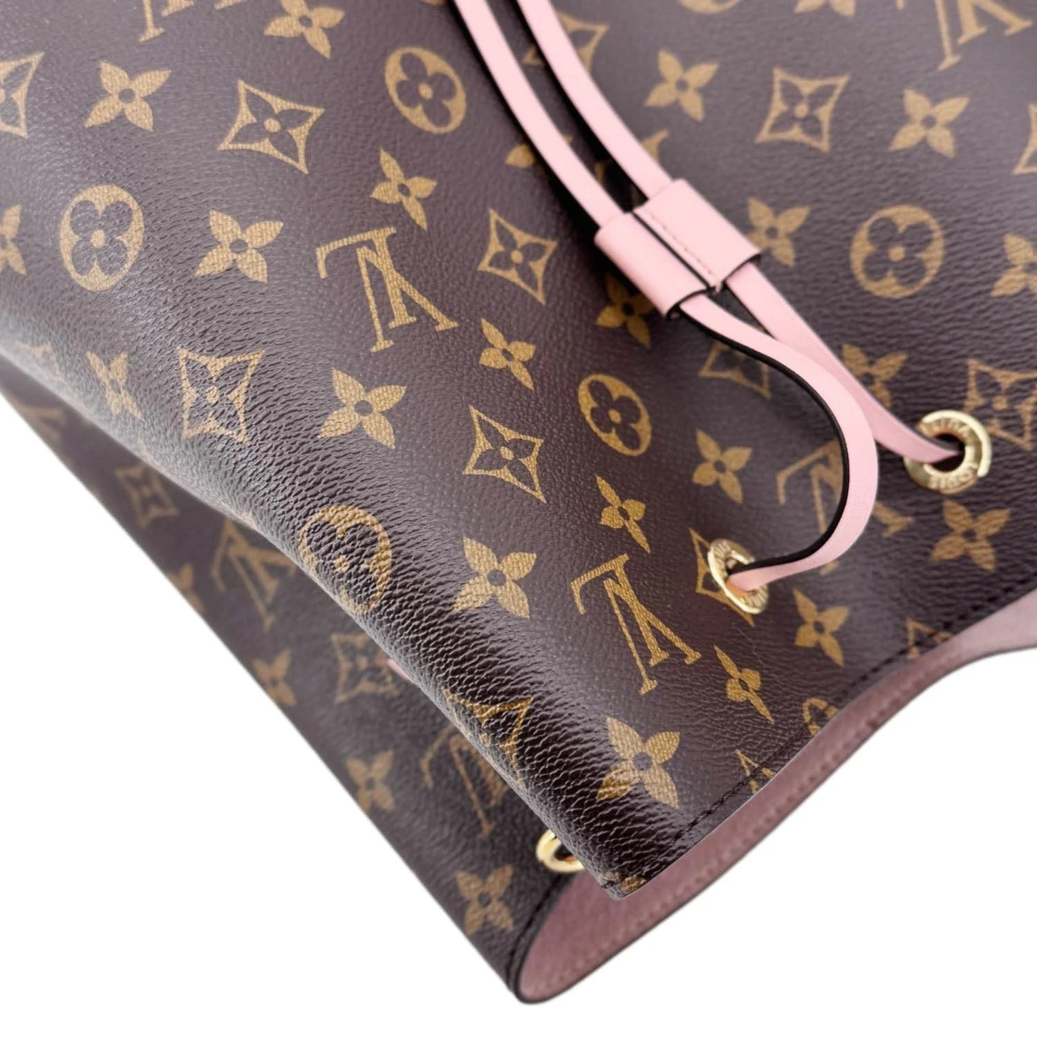 LOUIS VUITTON Neonoe MM Monogram Canvas Shoulder Bag Brown - Image 7