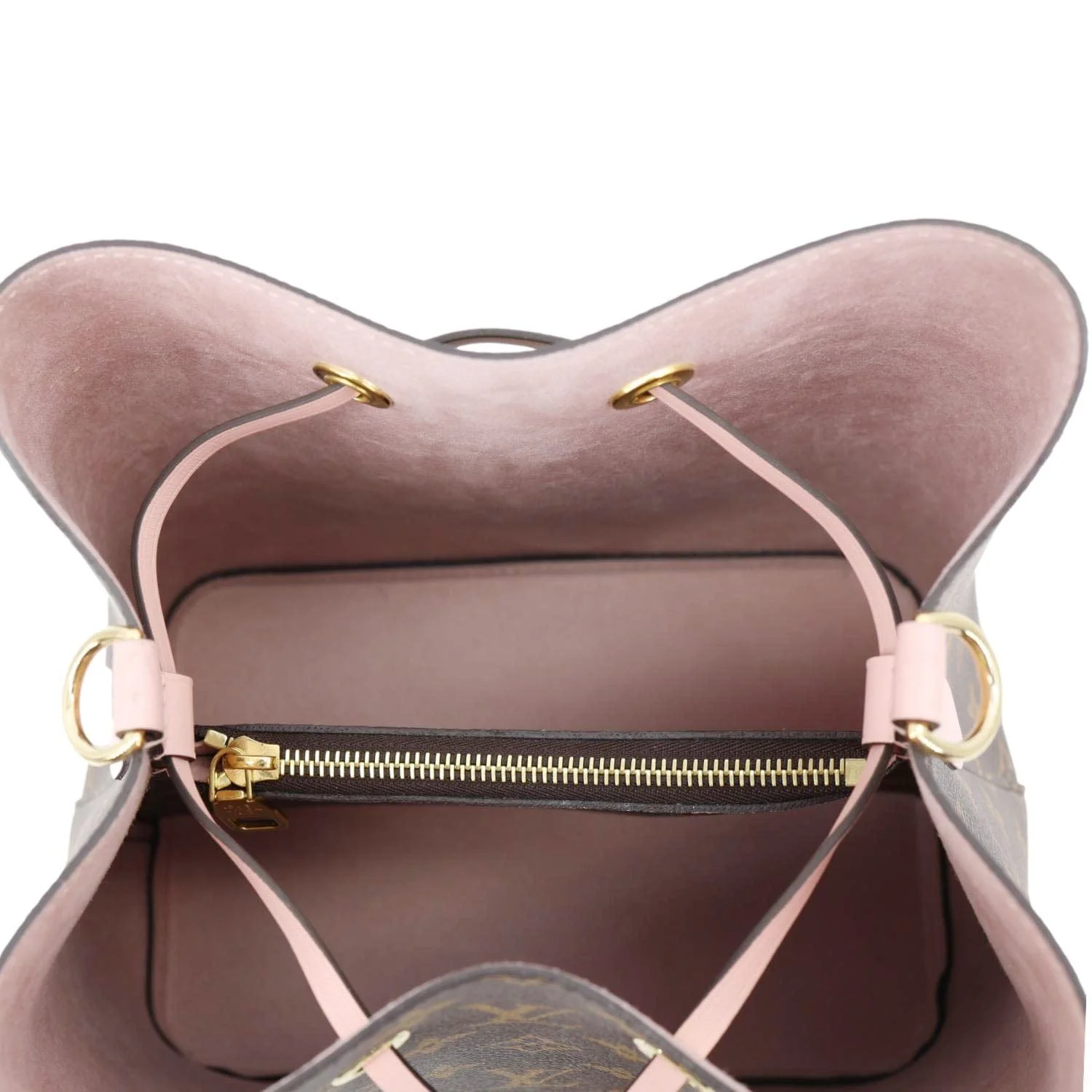 LOUIS VUITTON Neonoe MM Monogram Canvas Shoulder Bag Pink - Image 11
