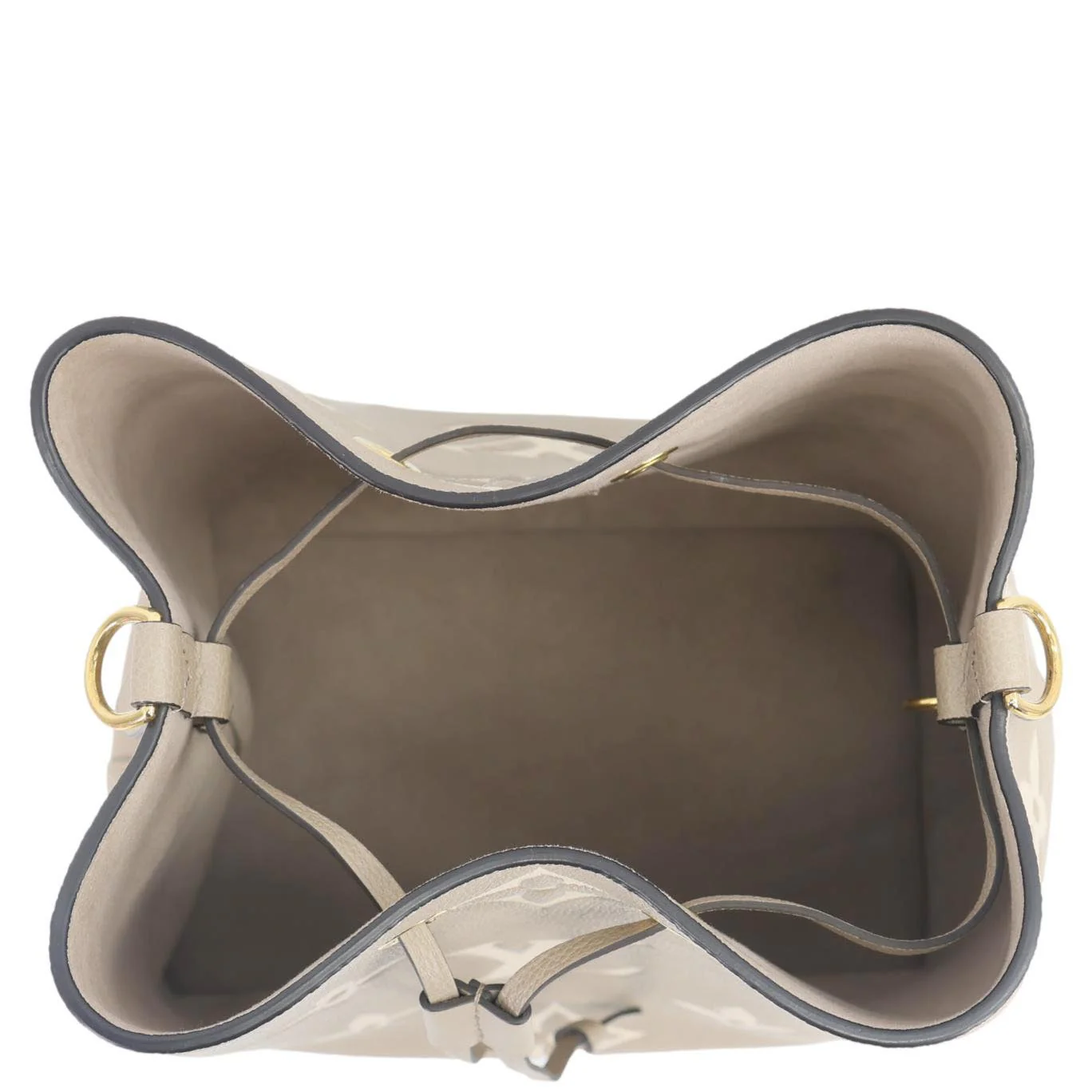 LOUIS VUITTON NeoNoe MM Monogram Empreinte Shoulder Bag Bicolor - Image 11