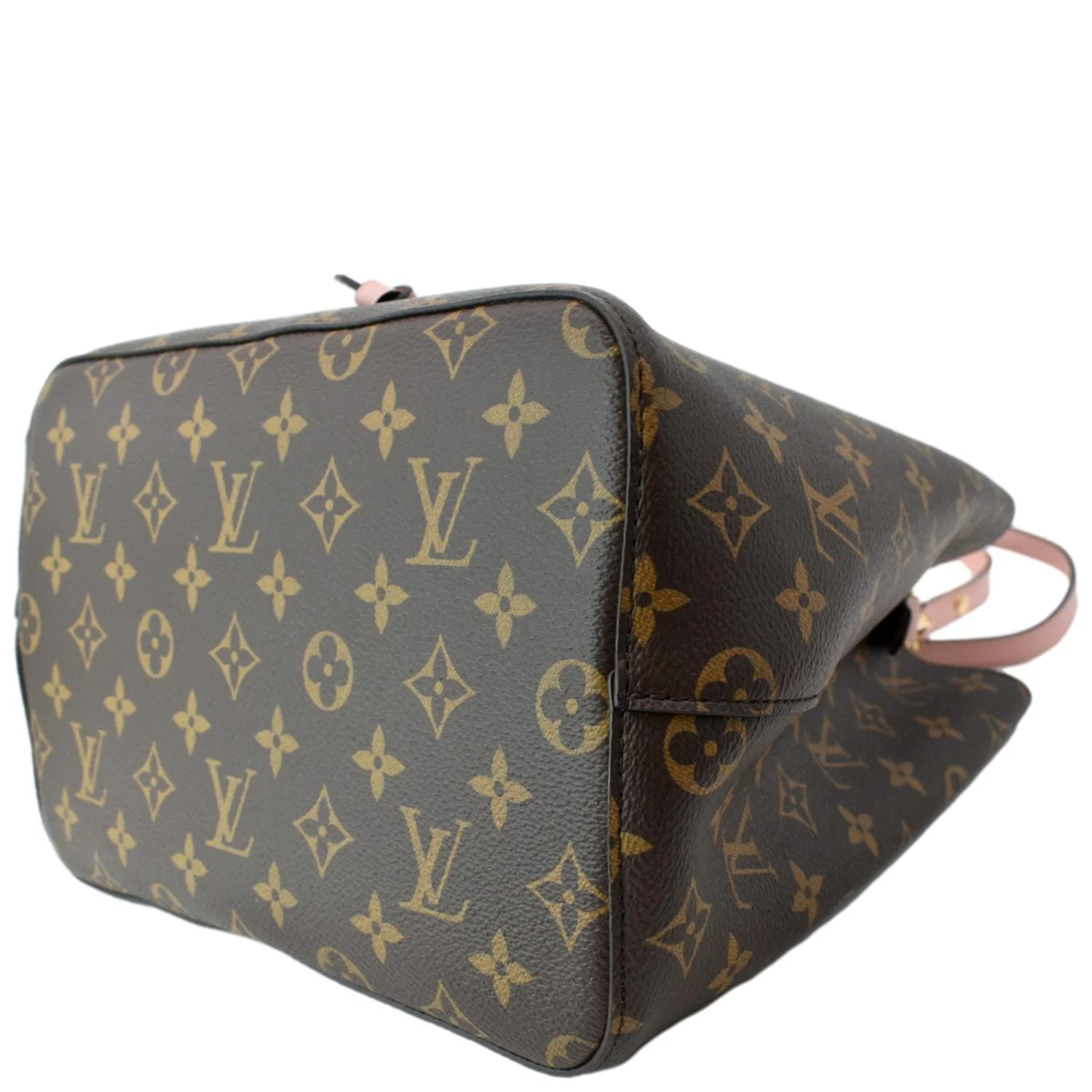 LOUIS VUITTON Neonoe Monogram Canvas Shoulder Bag Rose Ballerine - Image 8