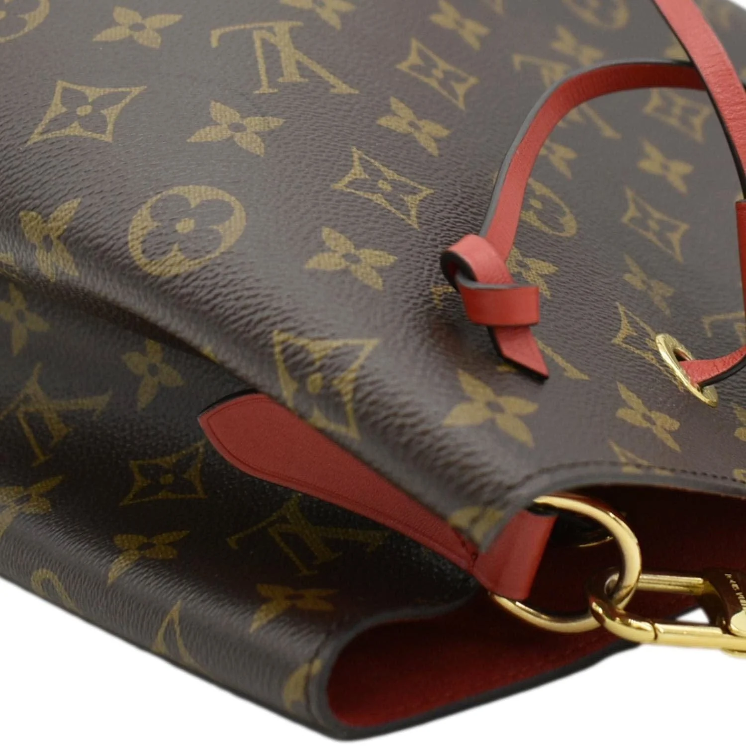 LOUIS VUITTON Neonoe Monogram Canvas Shoulder Bag Poppy - Image 5