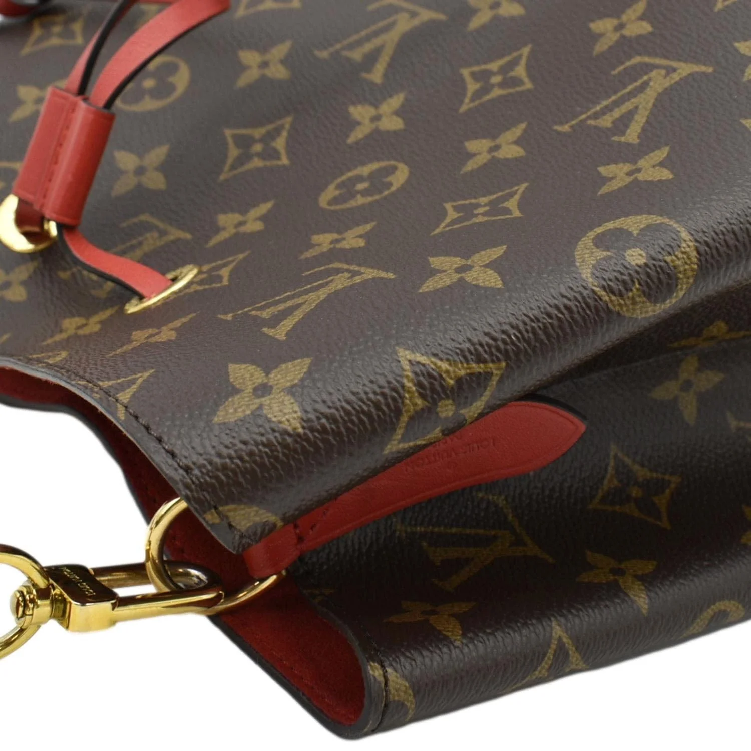 LOUIS VUITTON Neonoe Monogram Canvas Shoulder Bag Poppy - Image 6